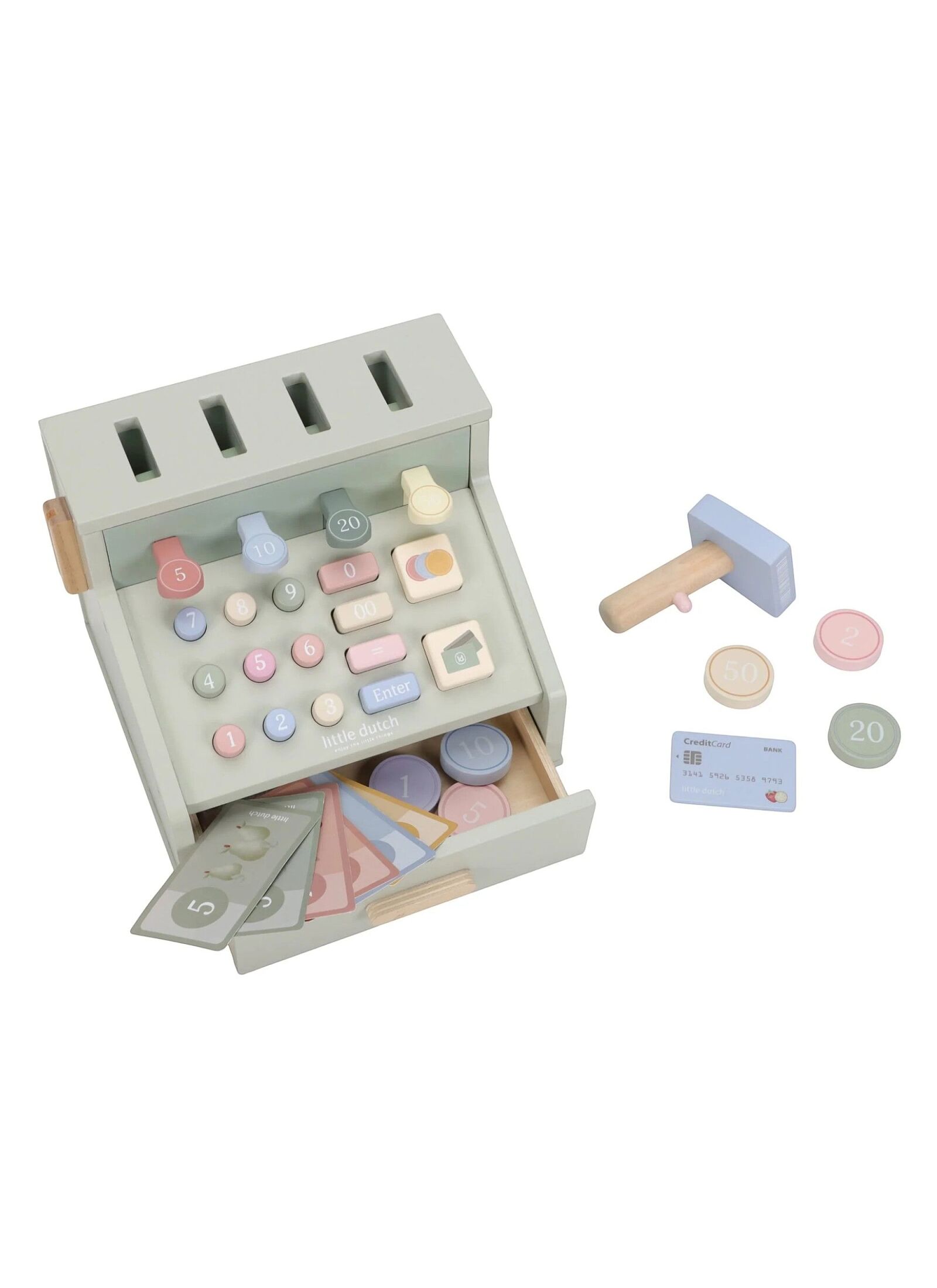 WOODEN CASH REGISTER