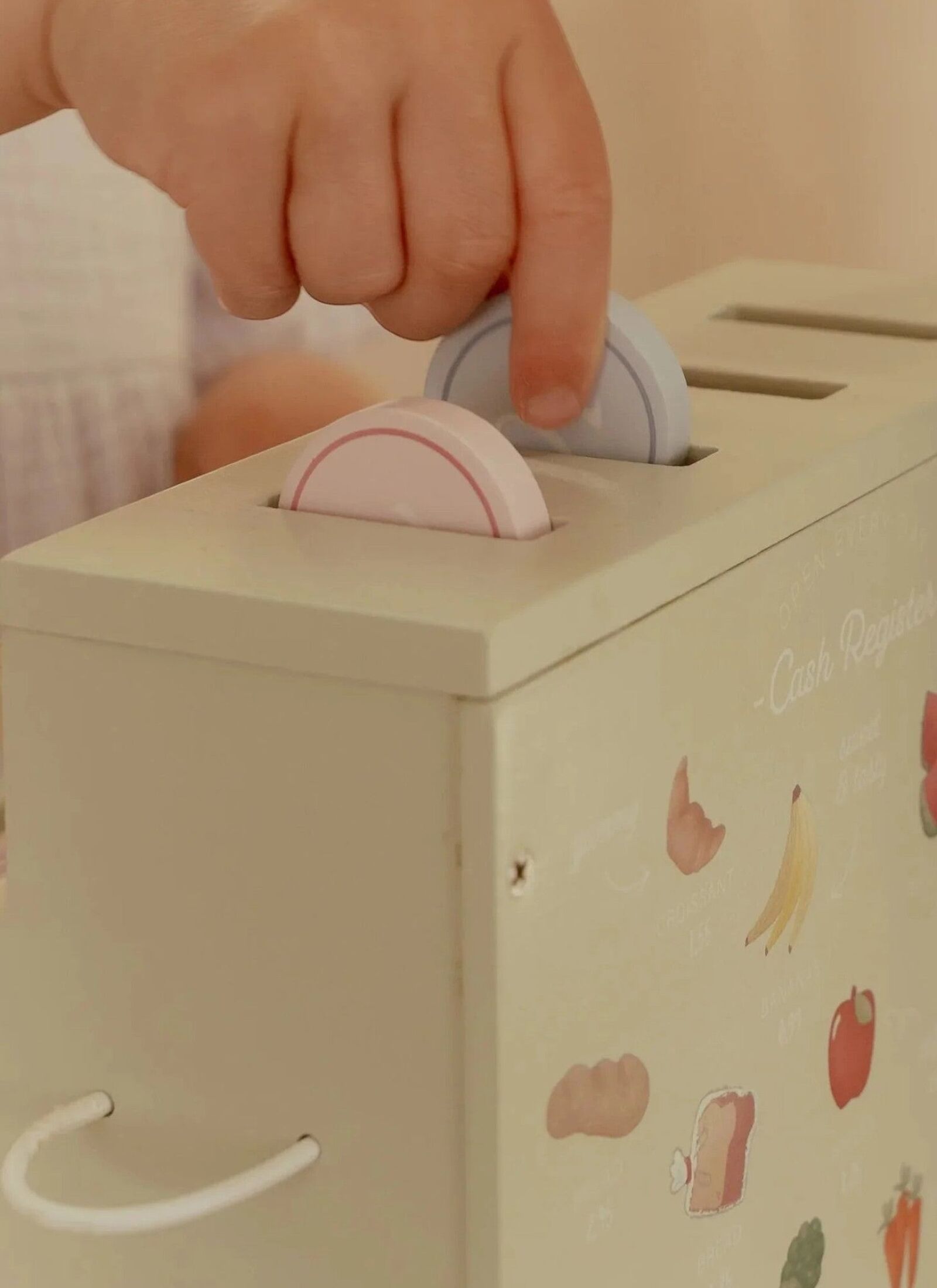 WOODEN CASH REGISTER
