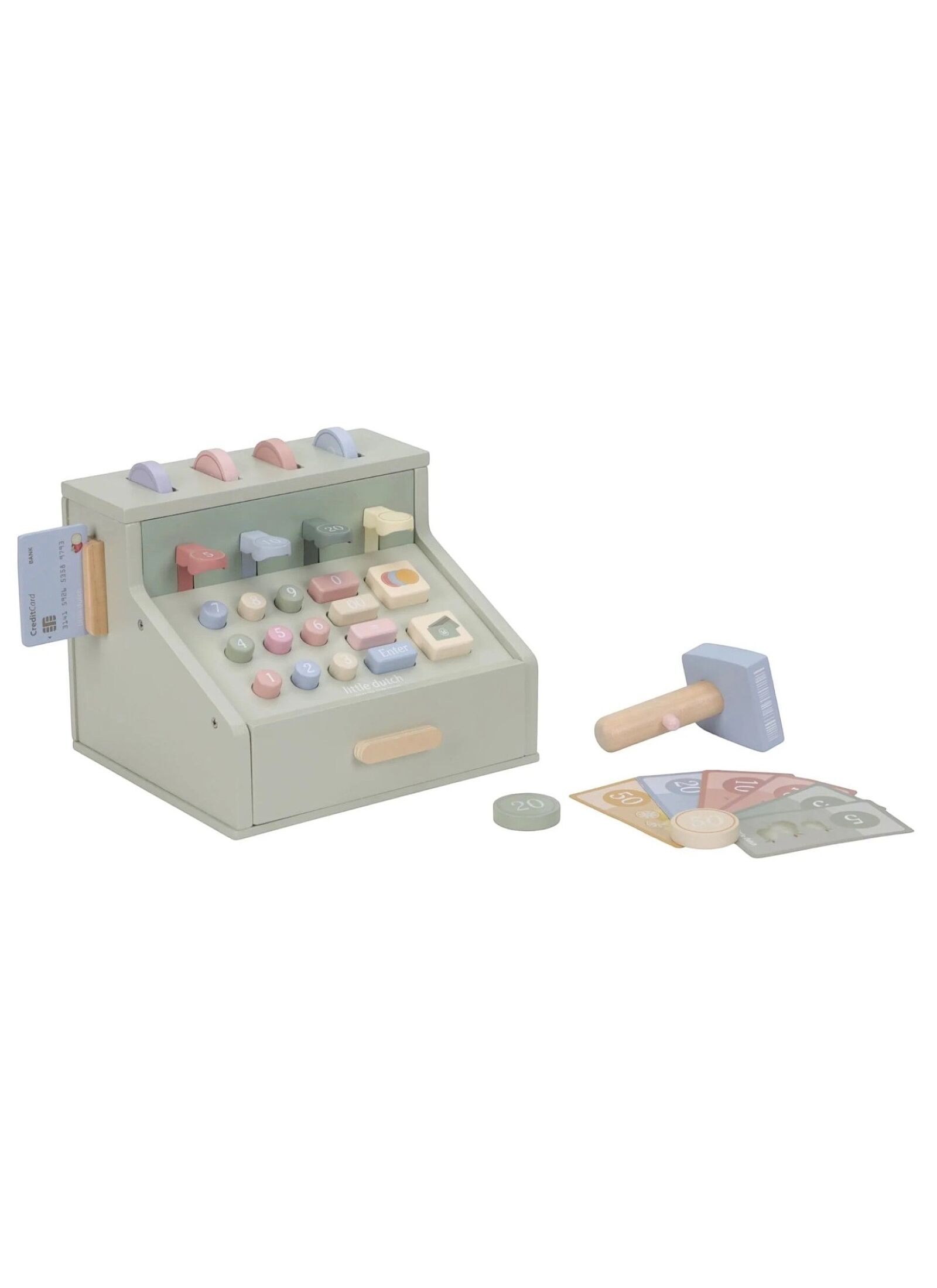 WOODEN CASH REGISTER