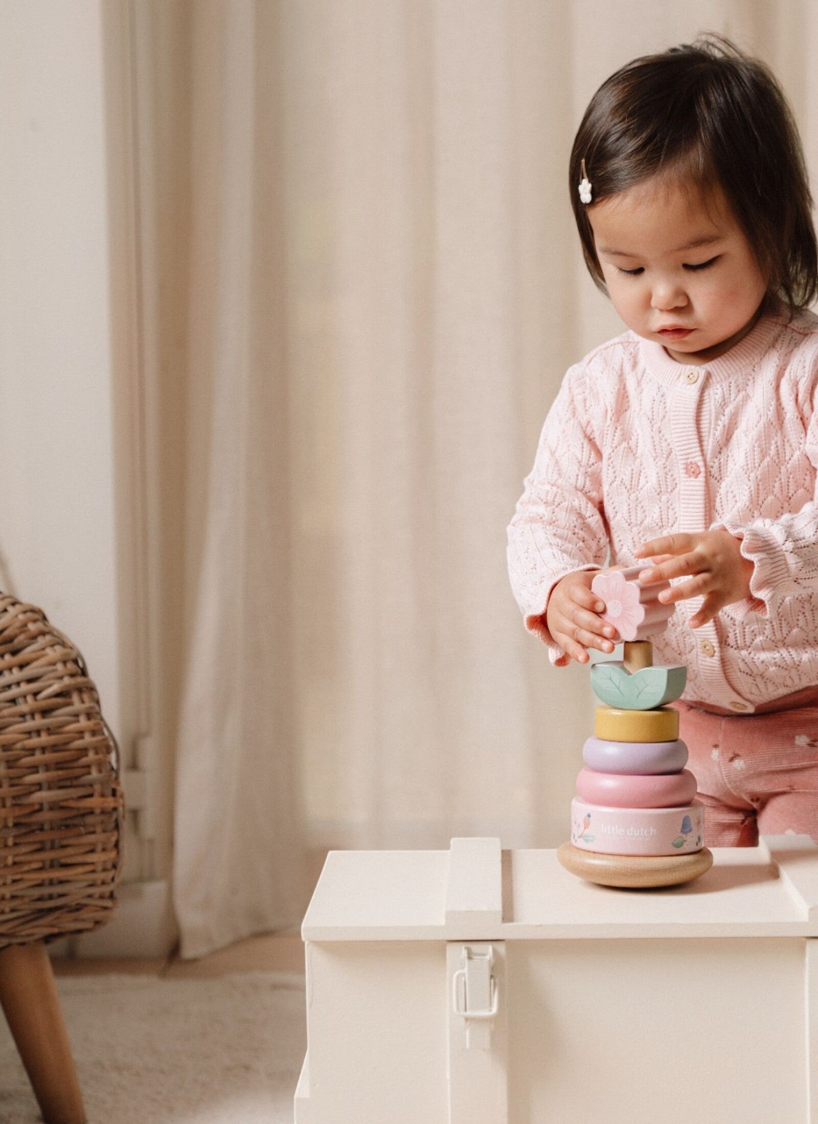 STACKING RINGS FAIRY GARDEN
