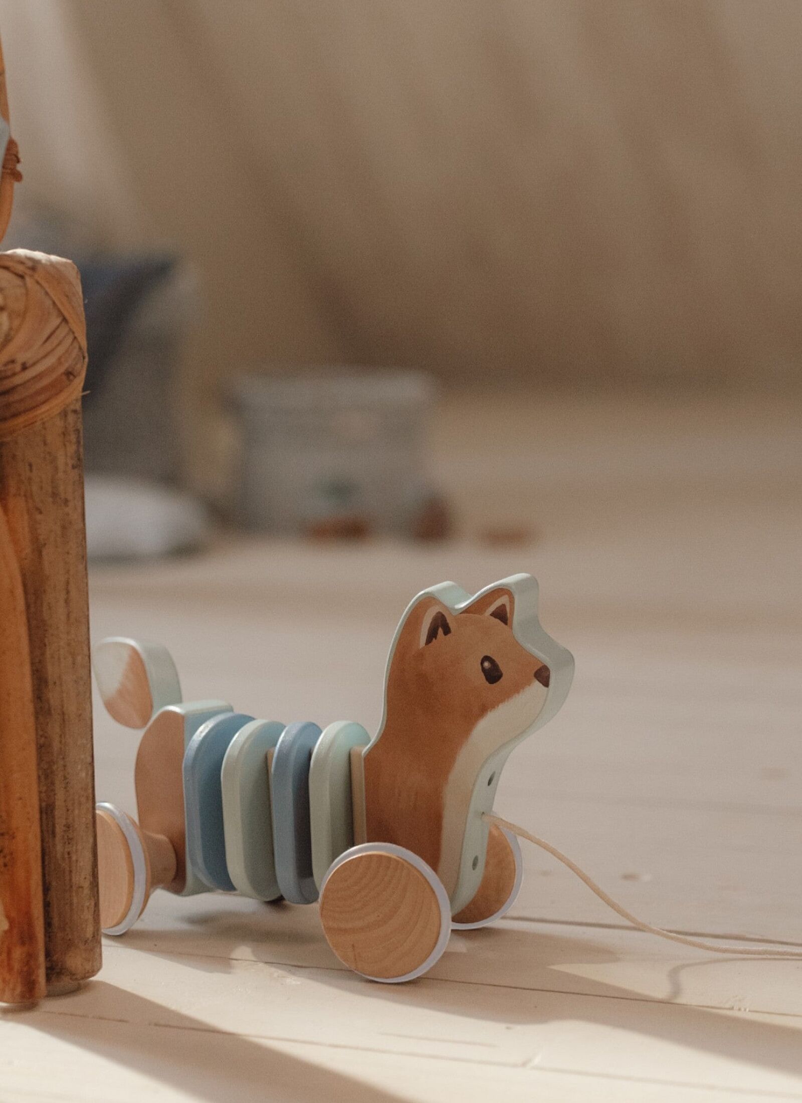 PULL ALONG FOREST FRIENDS