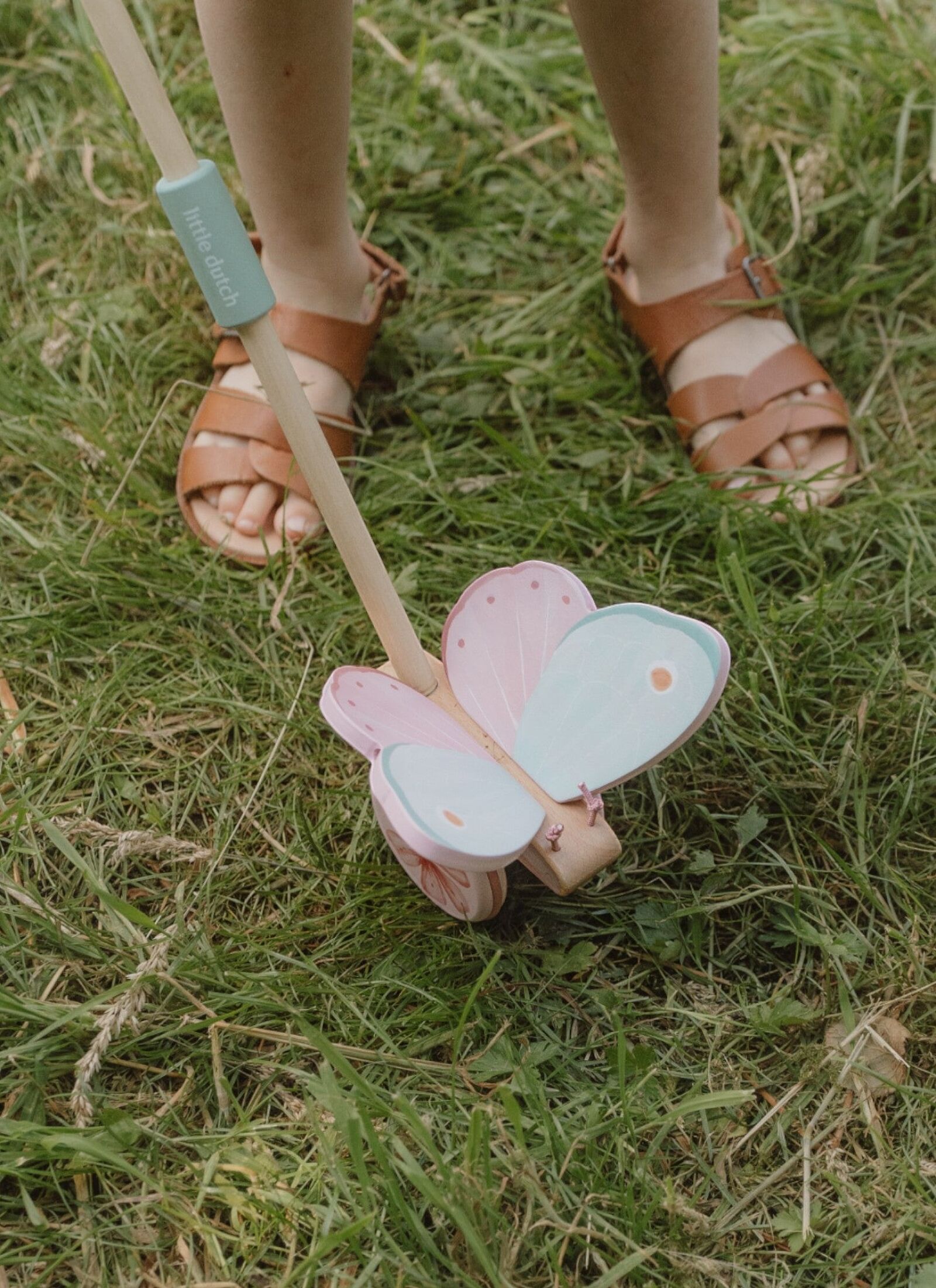 PULL ALONG WITH A POLE FAIRY GARDEN