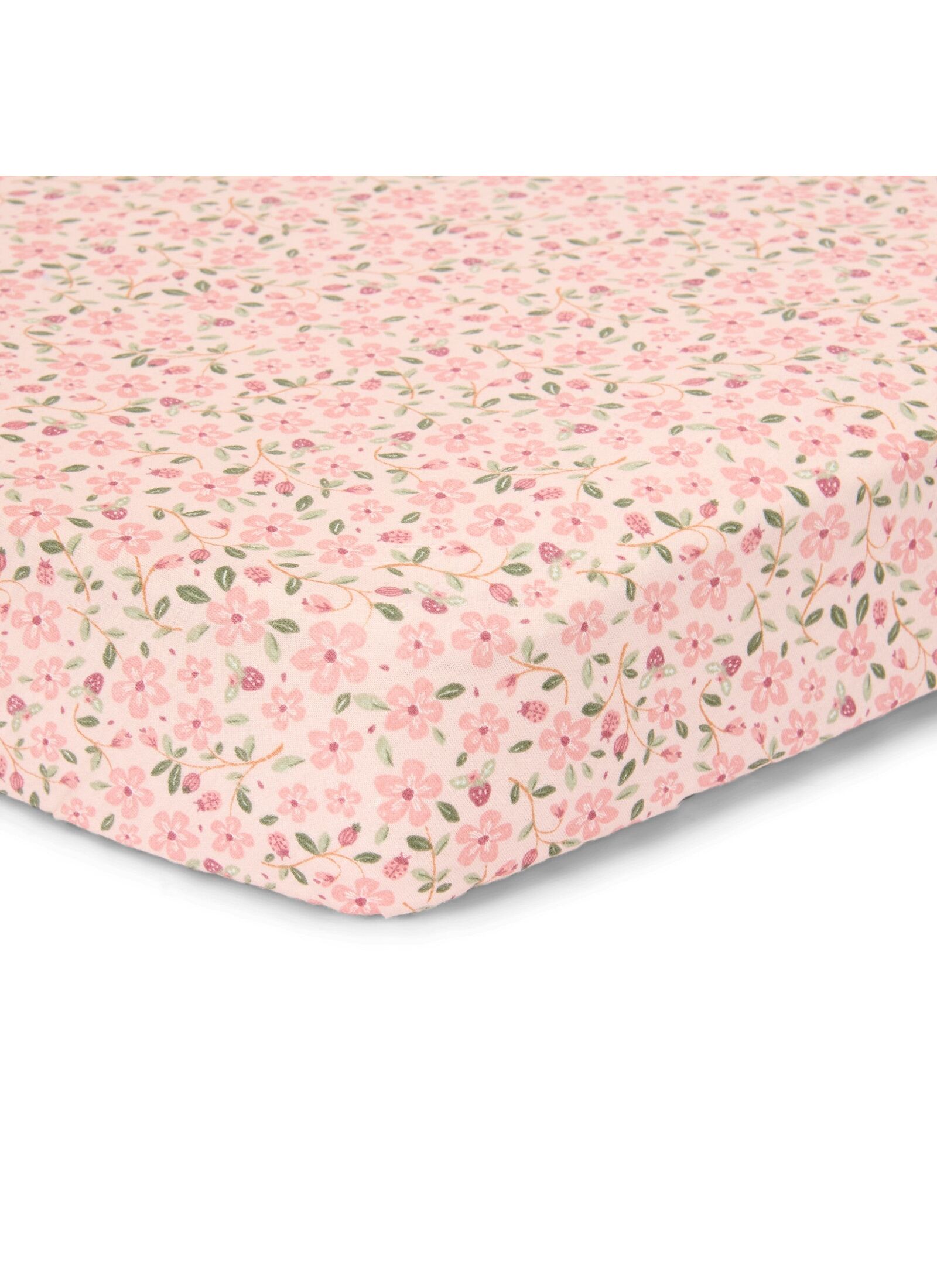 CRADDLE FITTED SHEET FAIRY FLORAL