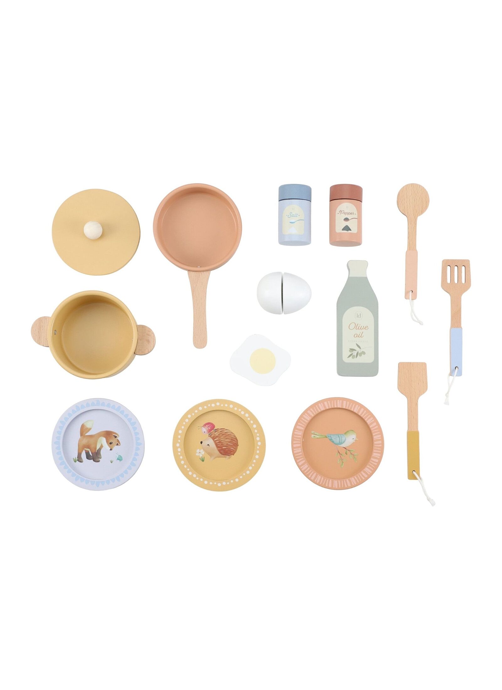 WOODEN TOY KITCHEN MINT