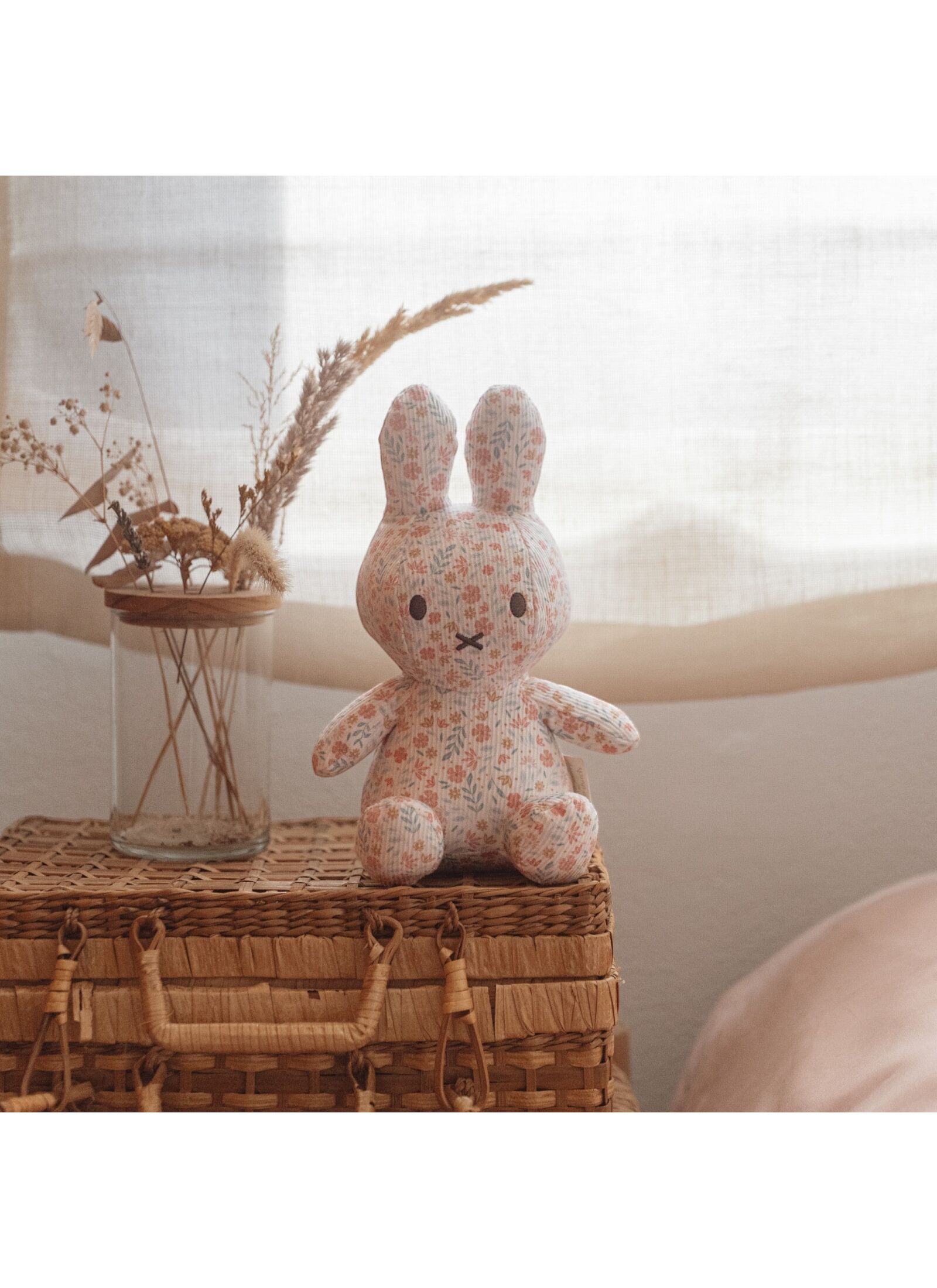 SOFT TOY 20CM MIFFY LUCKY BLOSSOM ALL OVER
