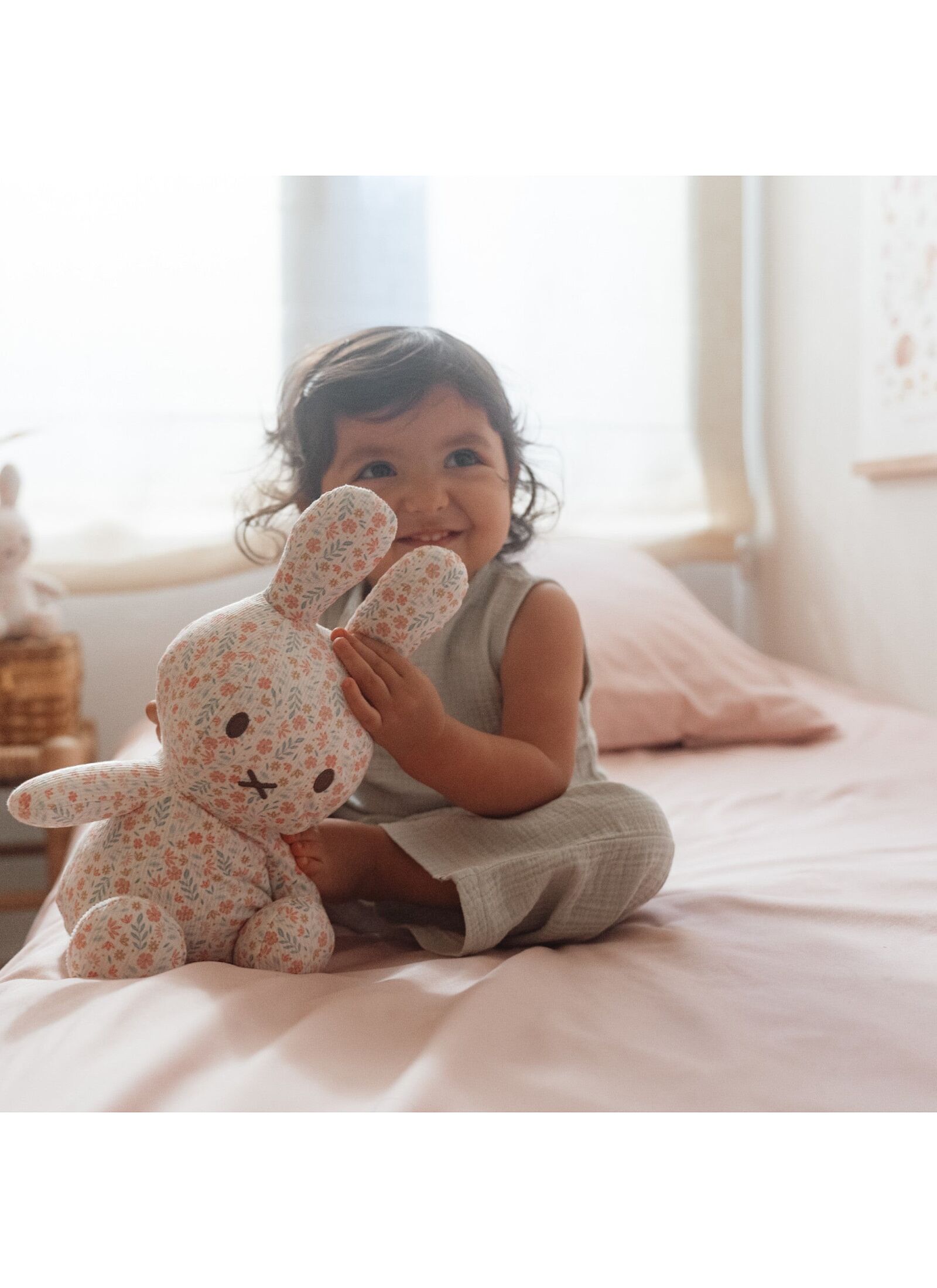 SOFT TOY 30CM MIFFY LUCKY BLOSSOM ALL OVER