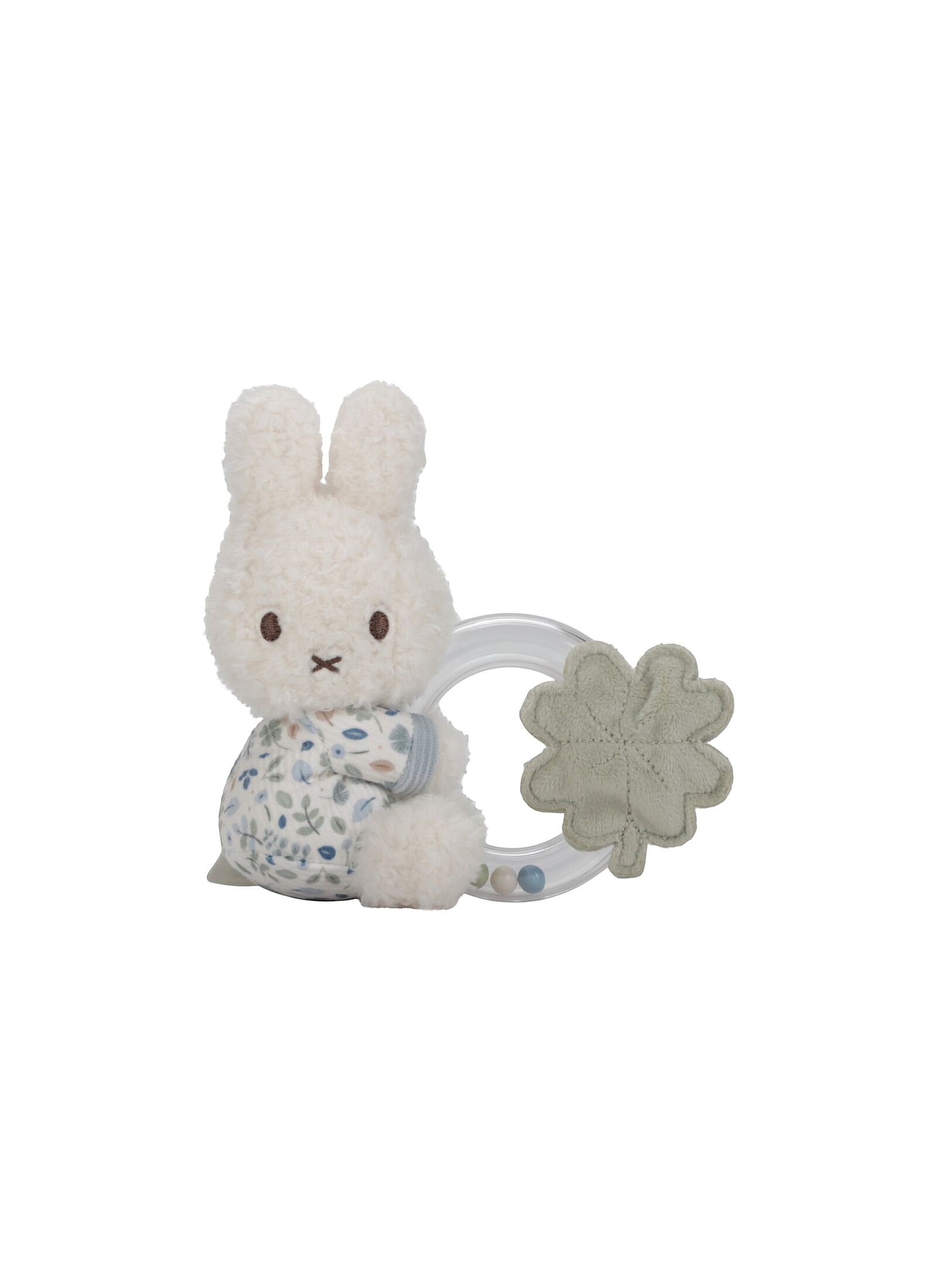 RING RATTLE MIFFY LUCKY LEAVES