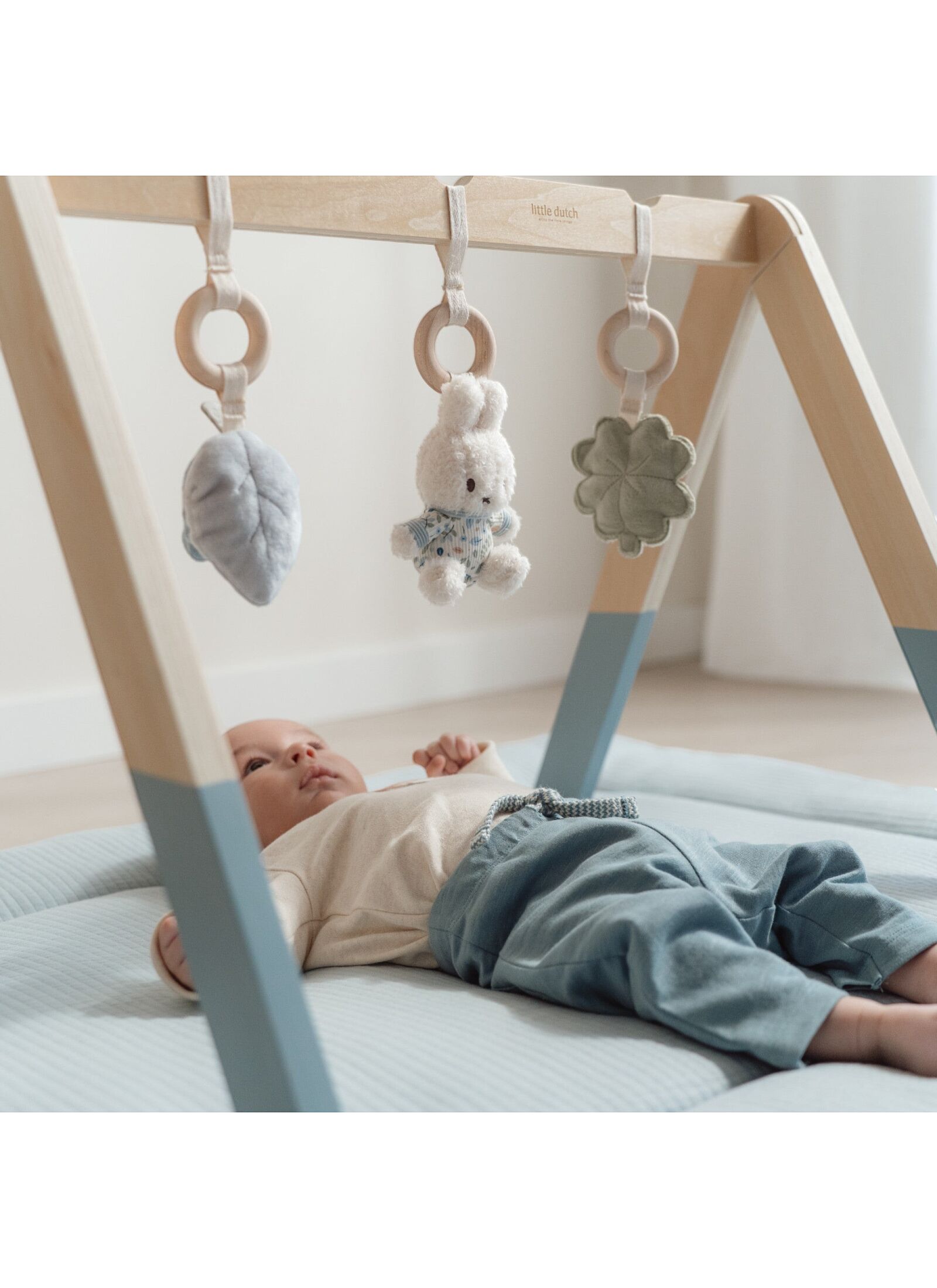 WOODEN BABY GYM MIFFY LUCKY LEAVES