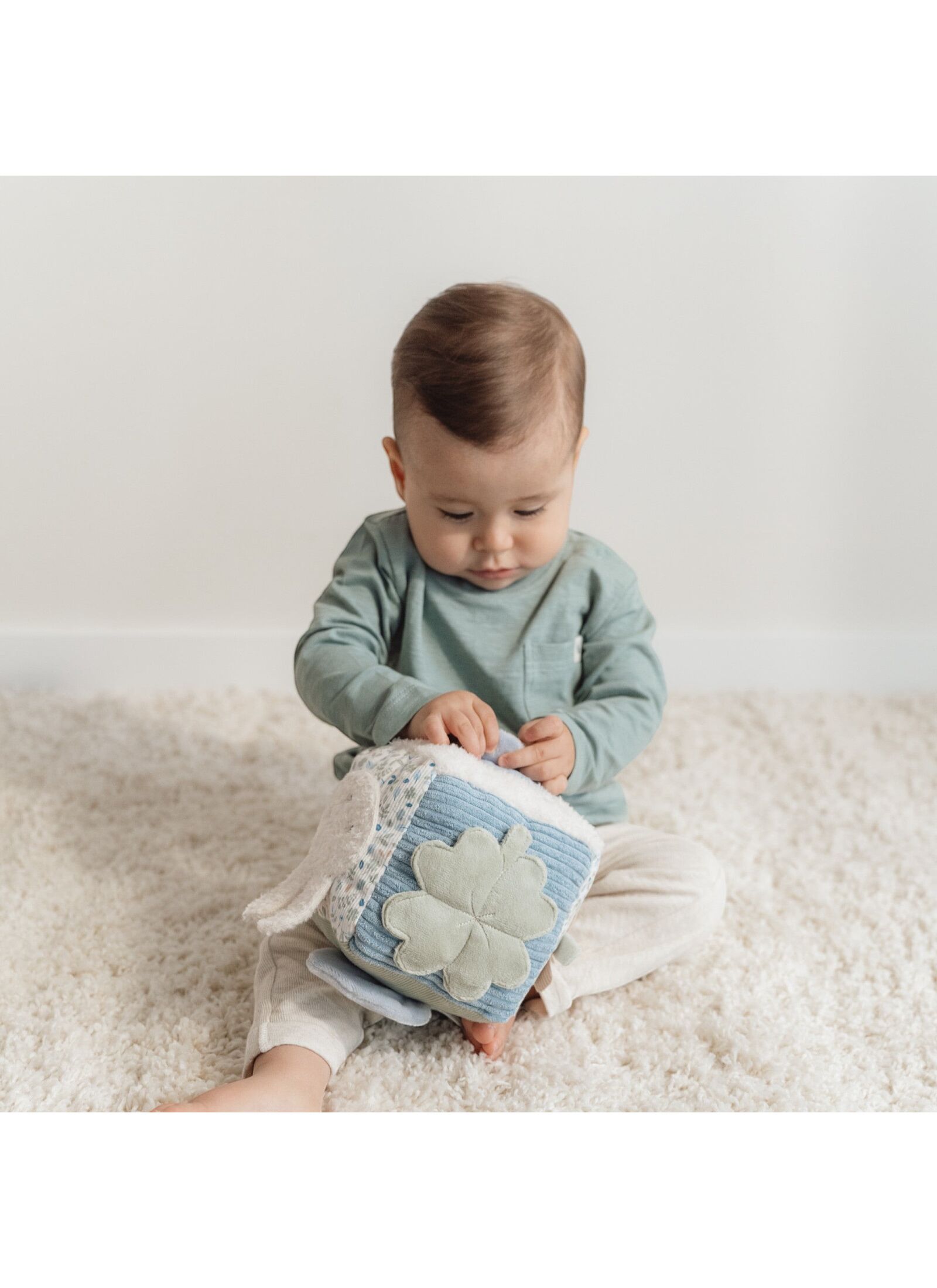 SOFT ACTIVITY CUBE LUCKY LEAVES