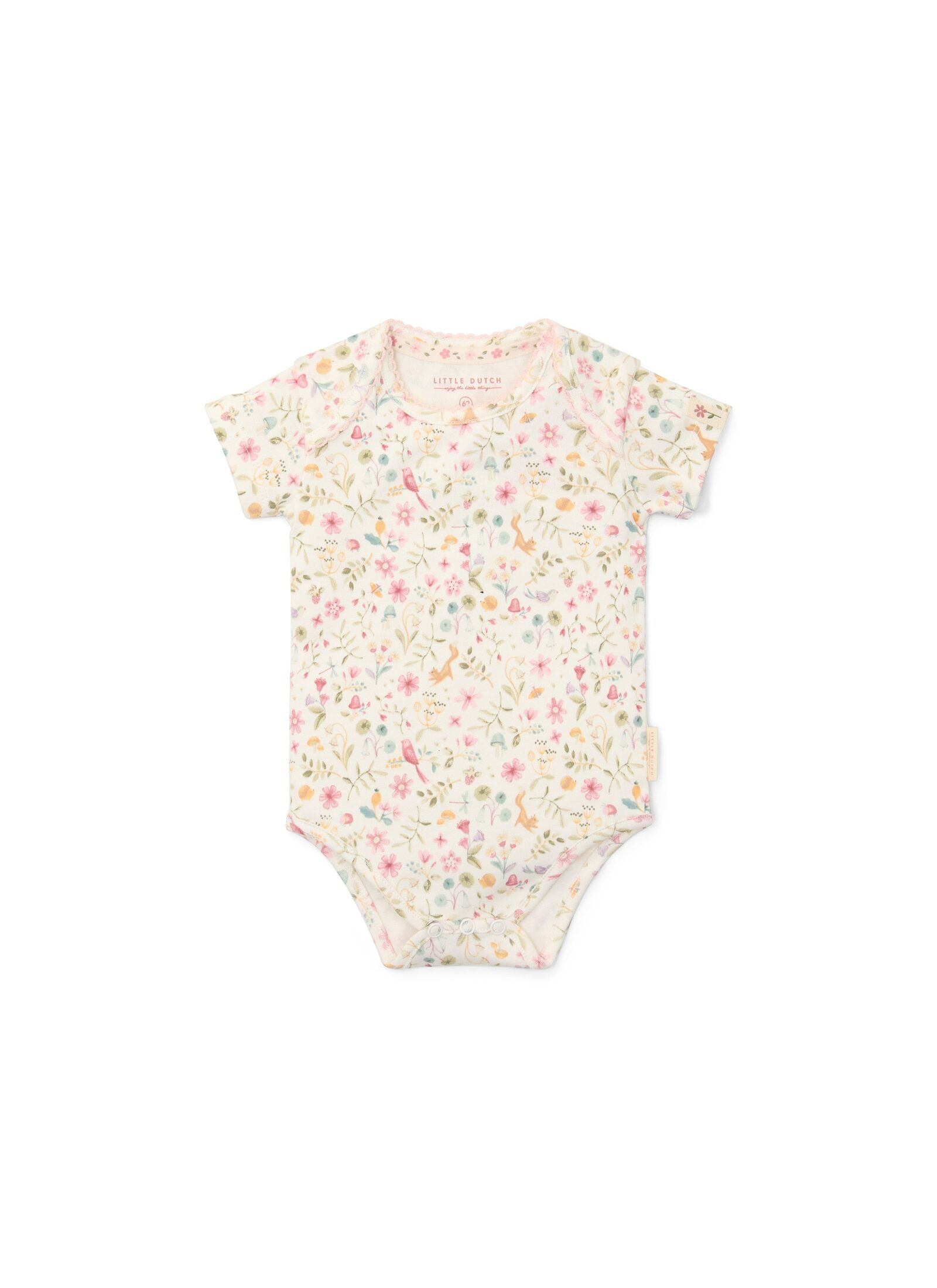 ORGANIC COTTON BODYSUIT FAIRY GARDEN