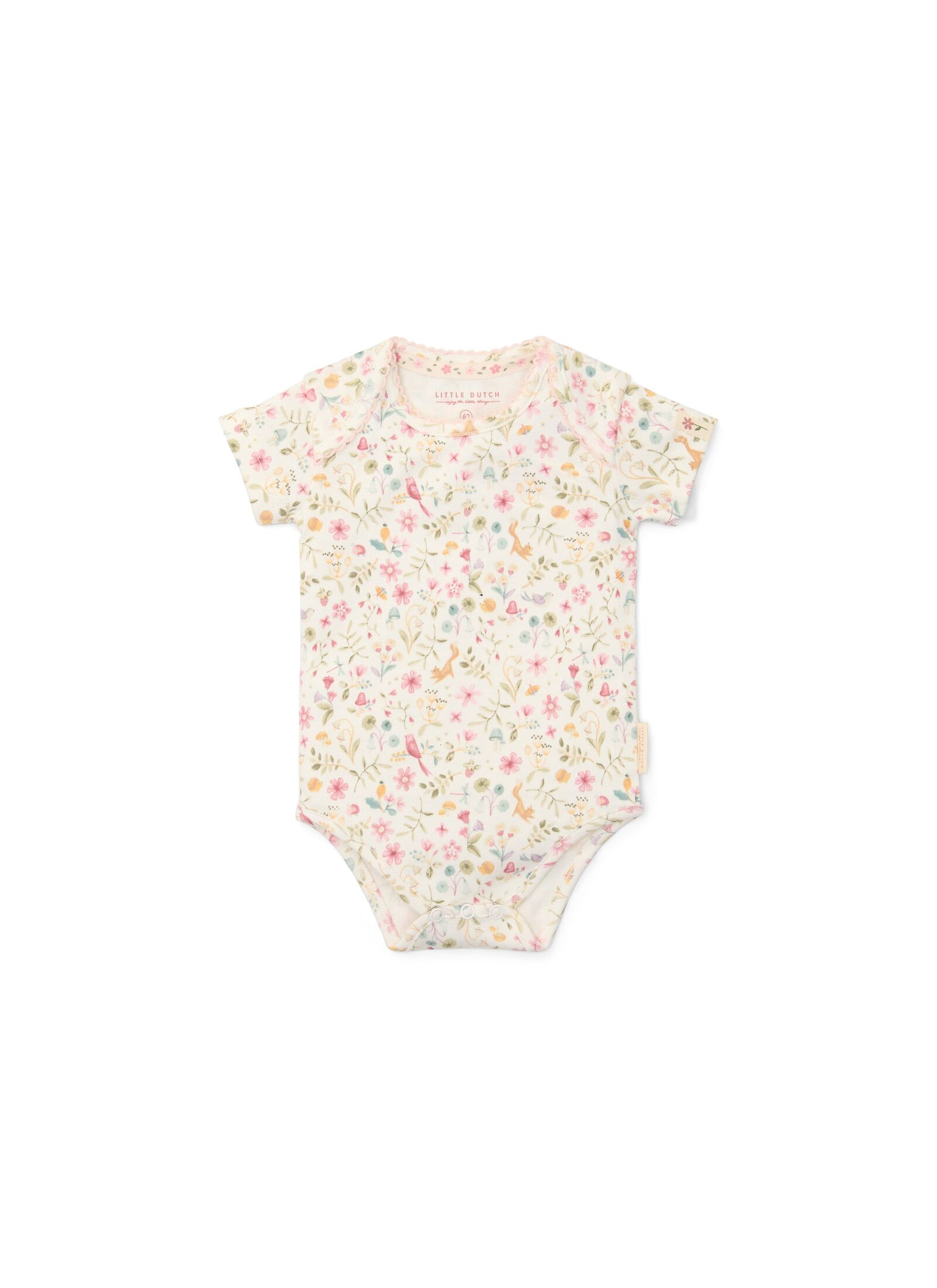 ORGANIC COTTON BODYSUIT FAIRY GARDEN
