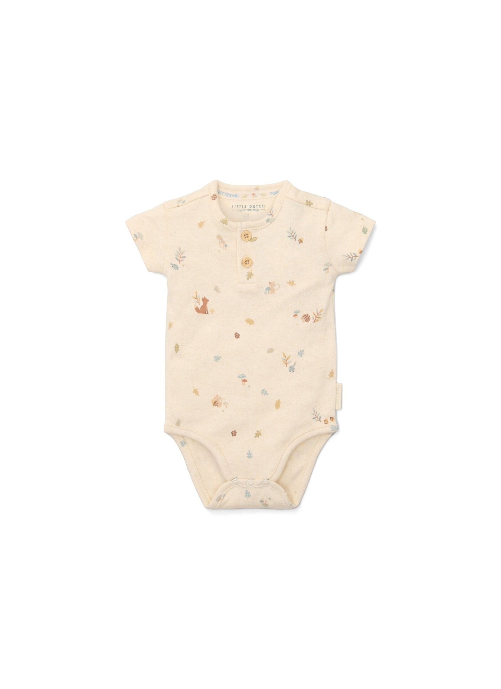 ORGANIC COTTON BODYSUIT FOREST NATURE