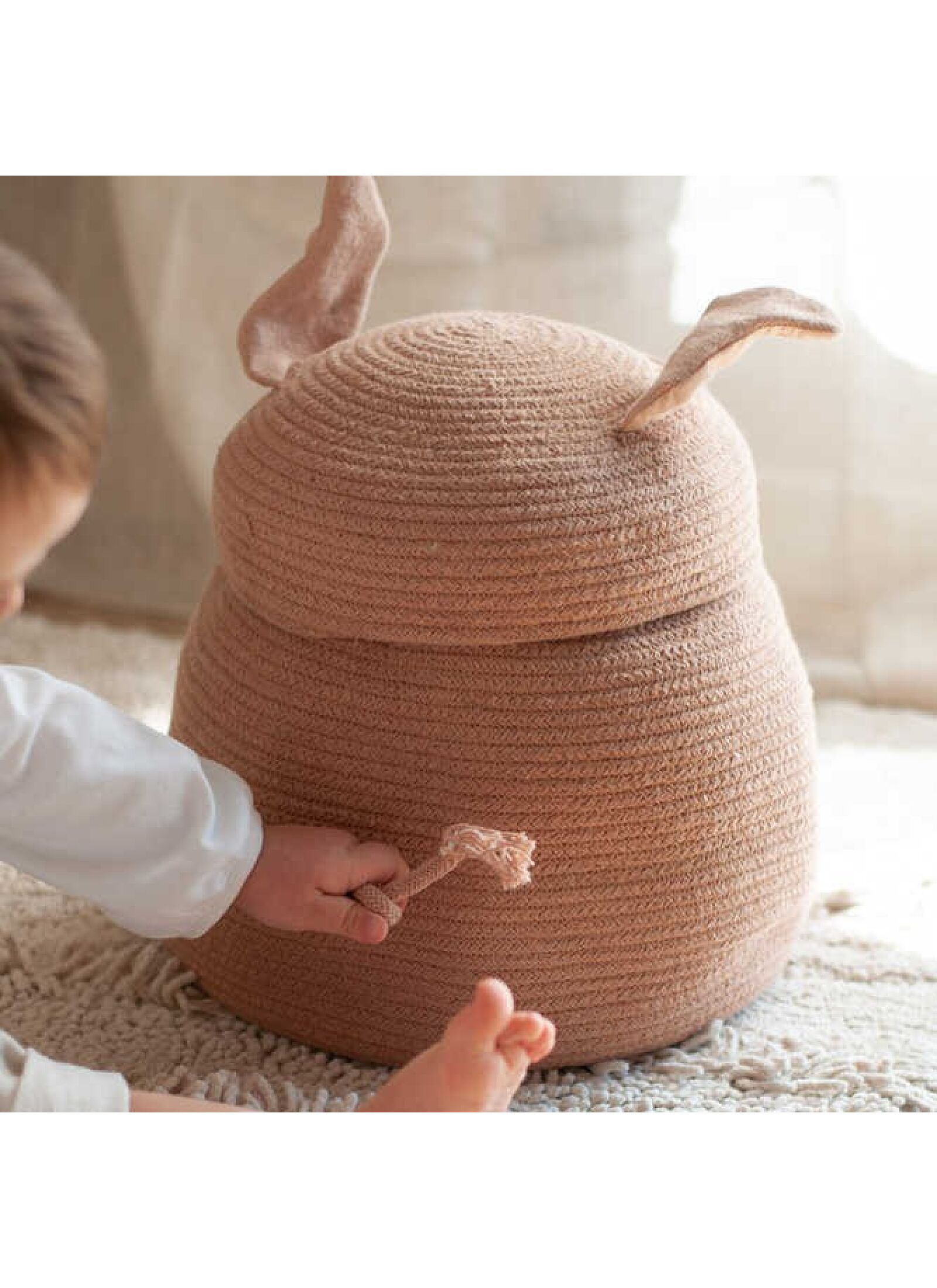 BASKET PEGGY THE PIG (32X30)