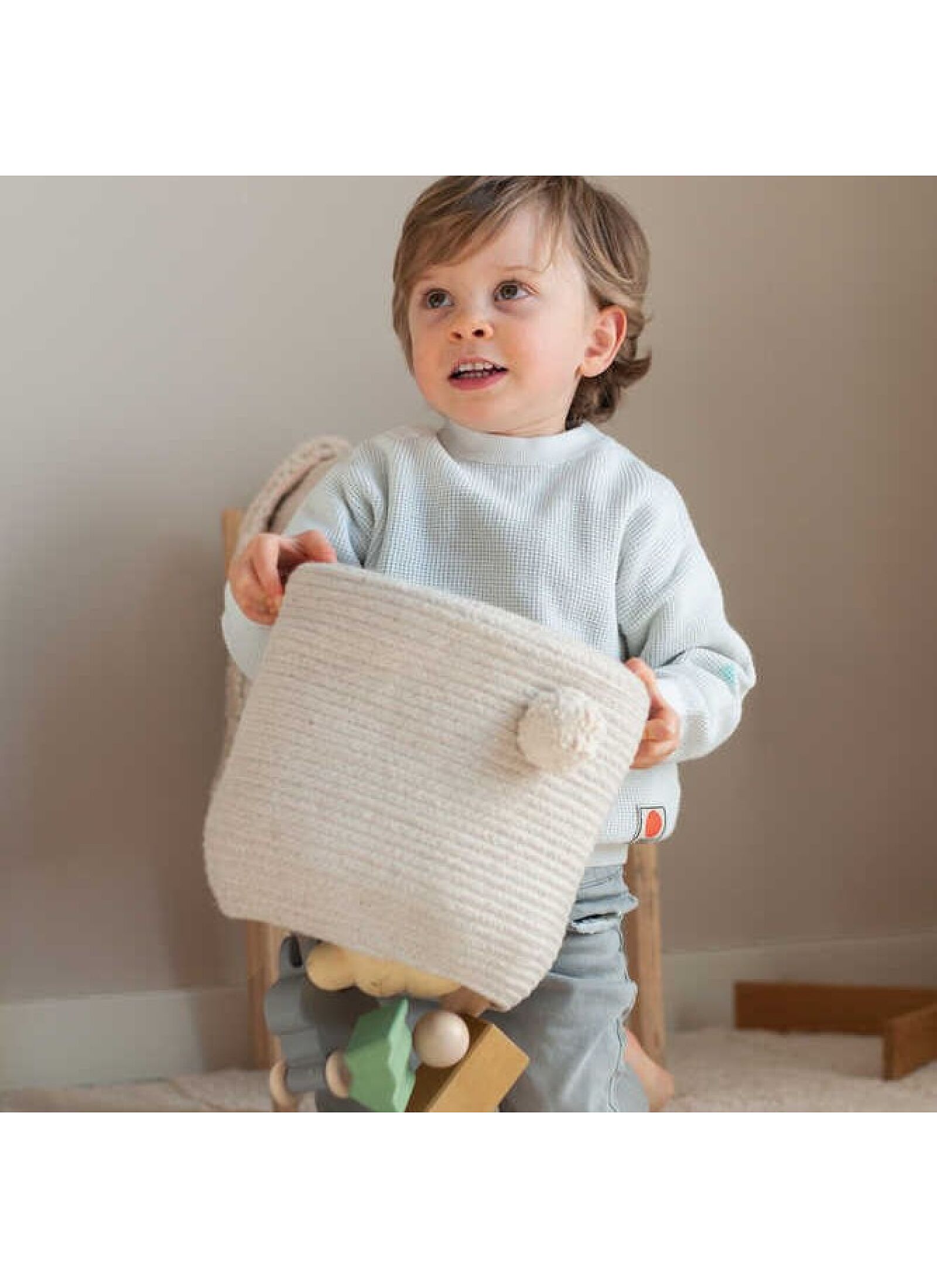 BASKET RITA THE RABBIT (25X30)