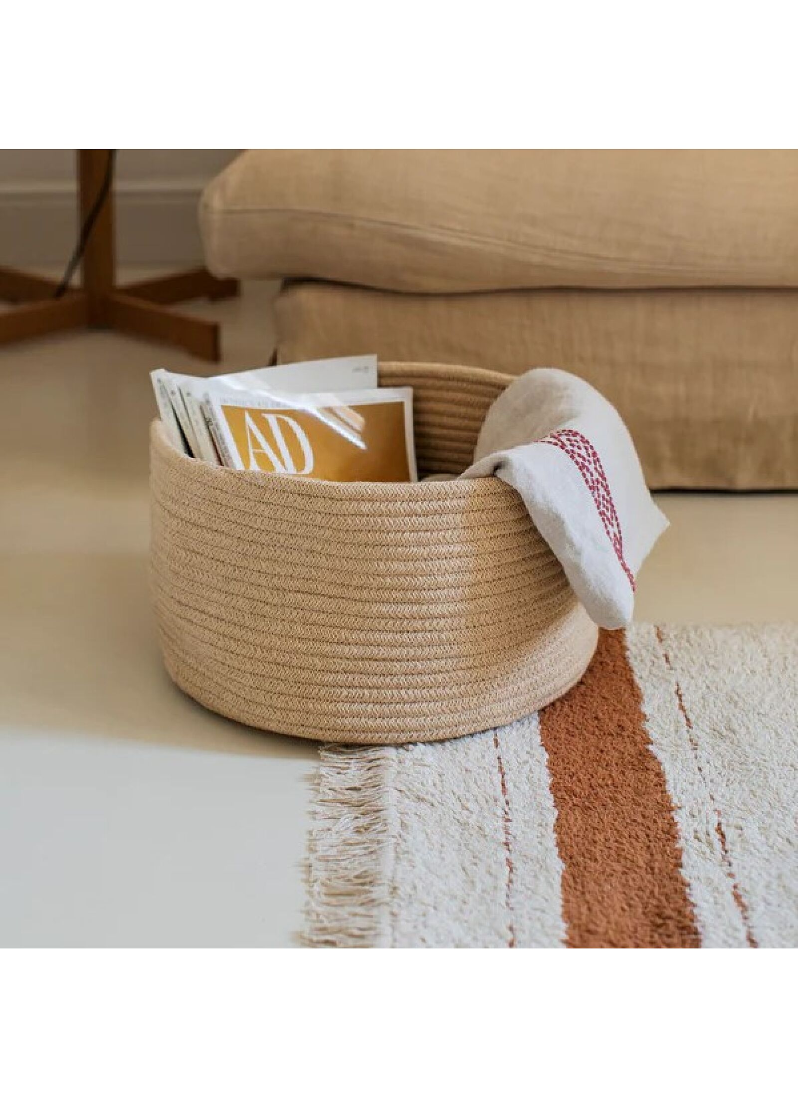 BASKET GRAM GOLDEN (35X20)