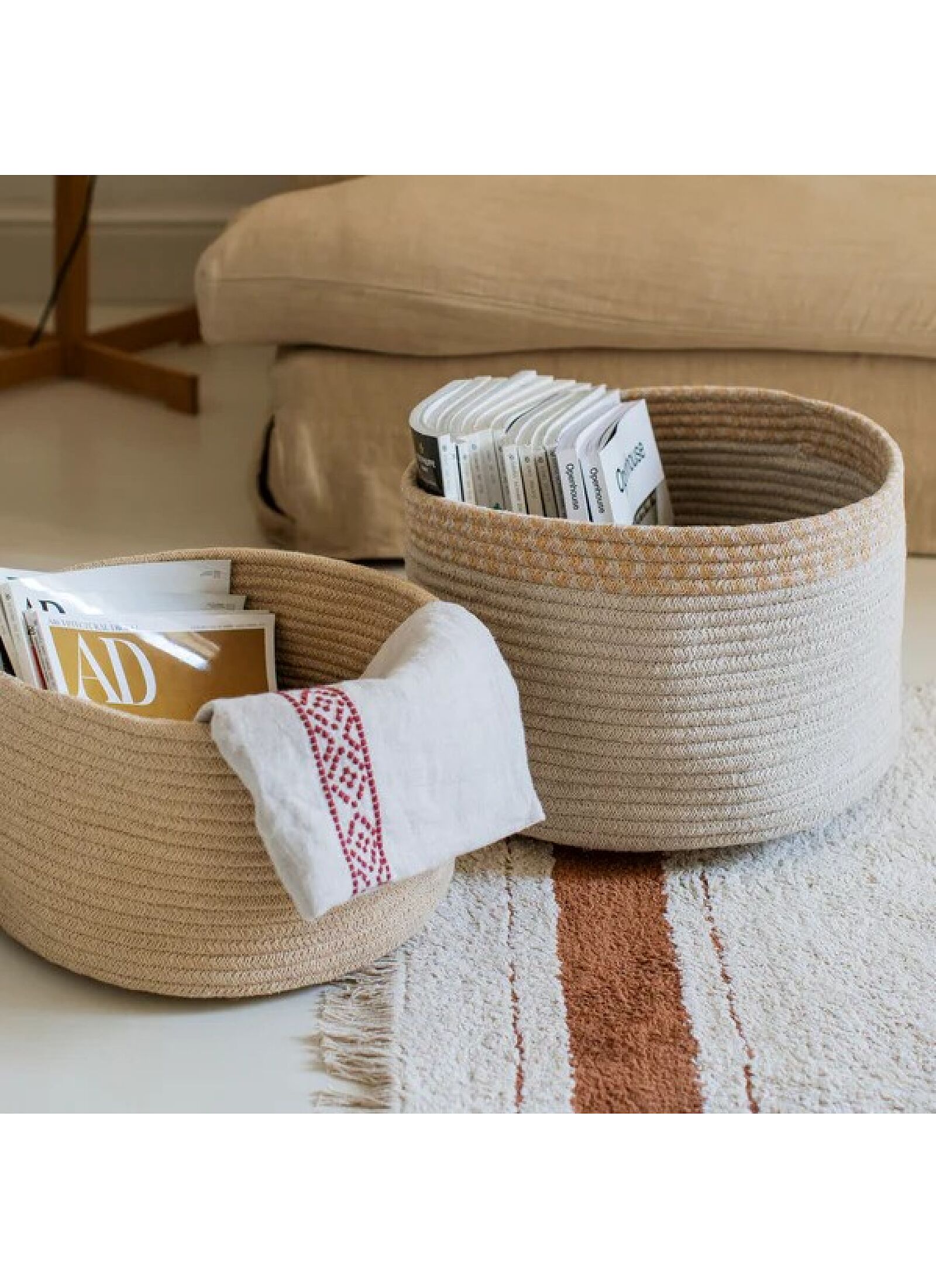 BASKET GRAM GOLDEN (35X20)