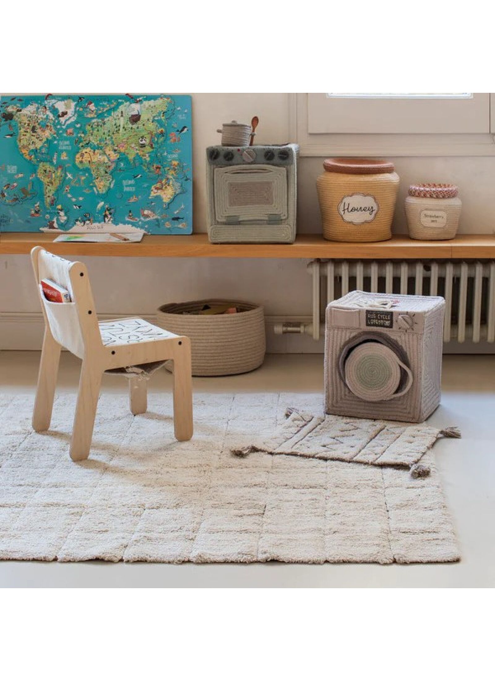 PLAY BASKET WASHING MACHINE