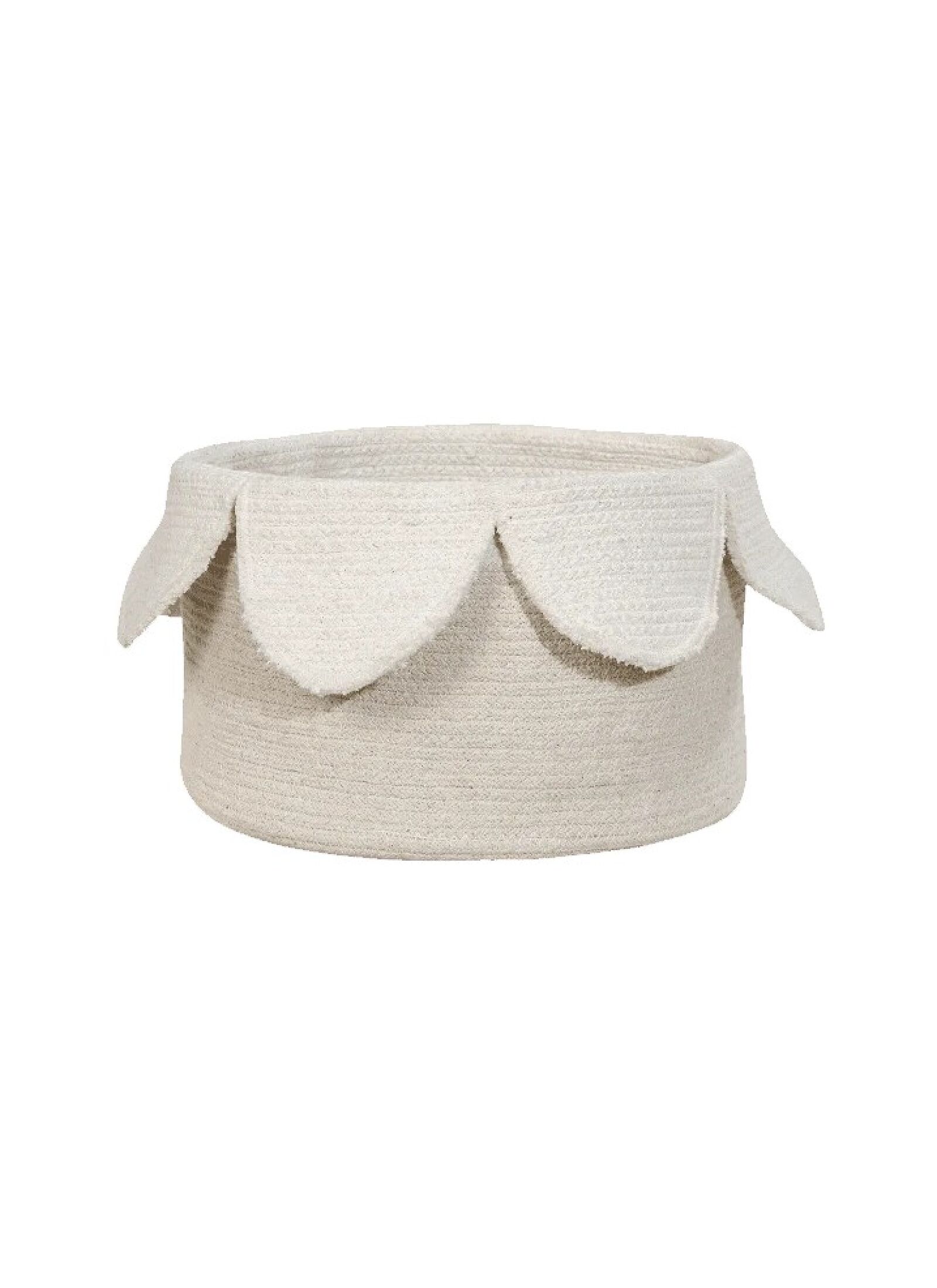 BASKET PETALS IVORY (20X33)