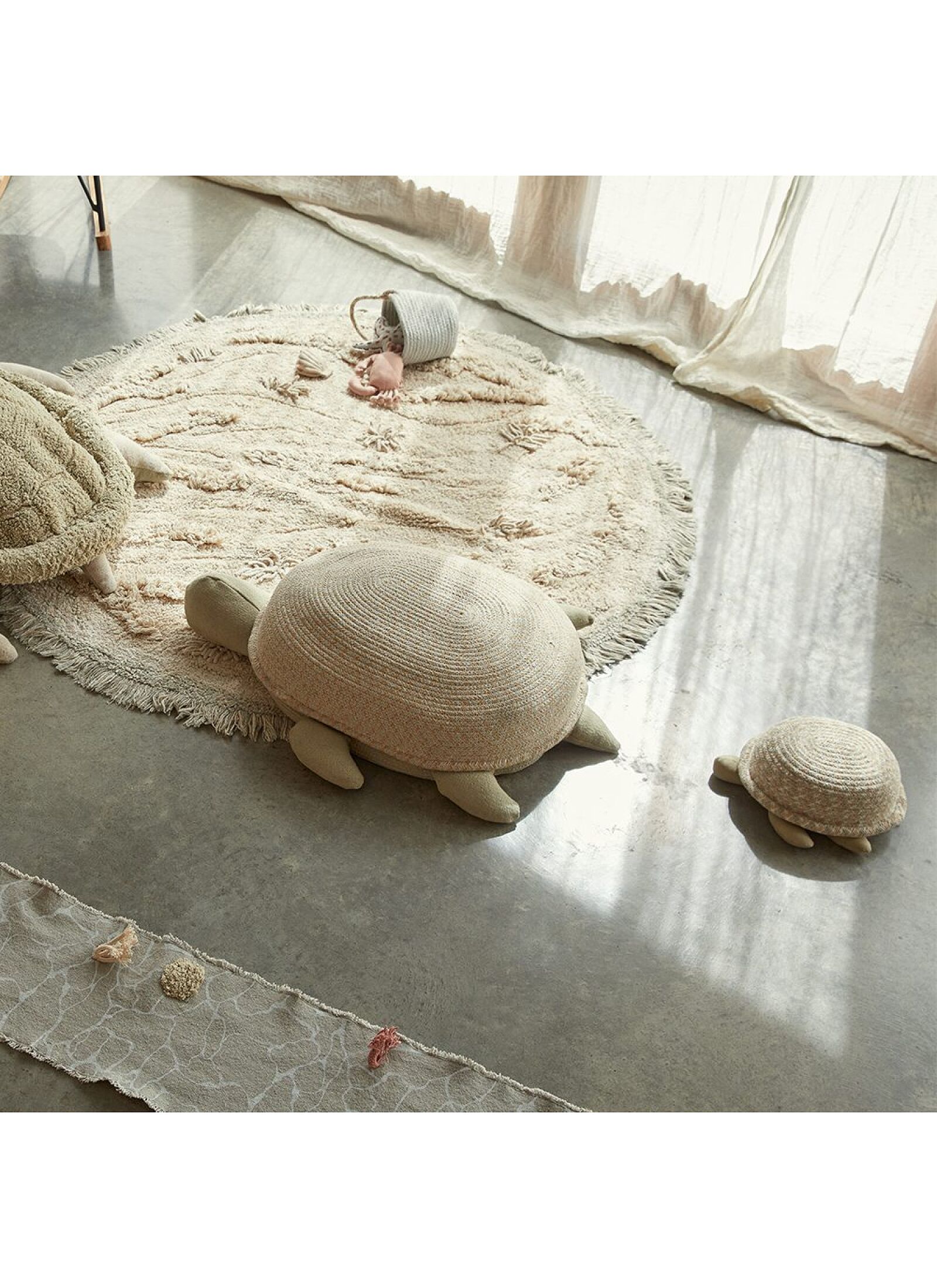 BASKET BABY TURTLE (22X25)