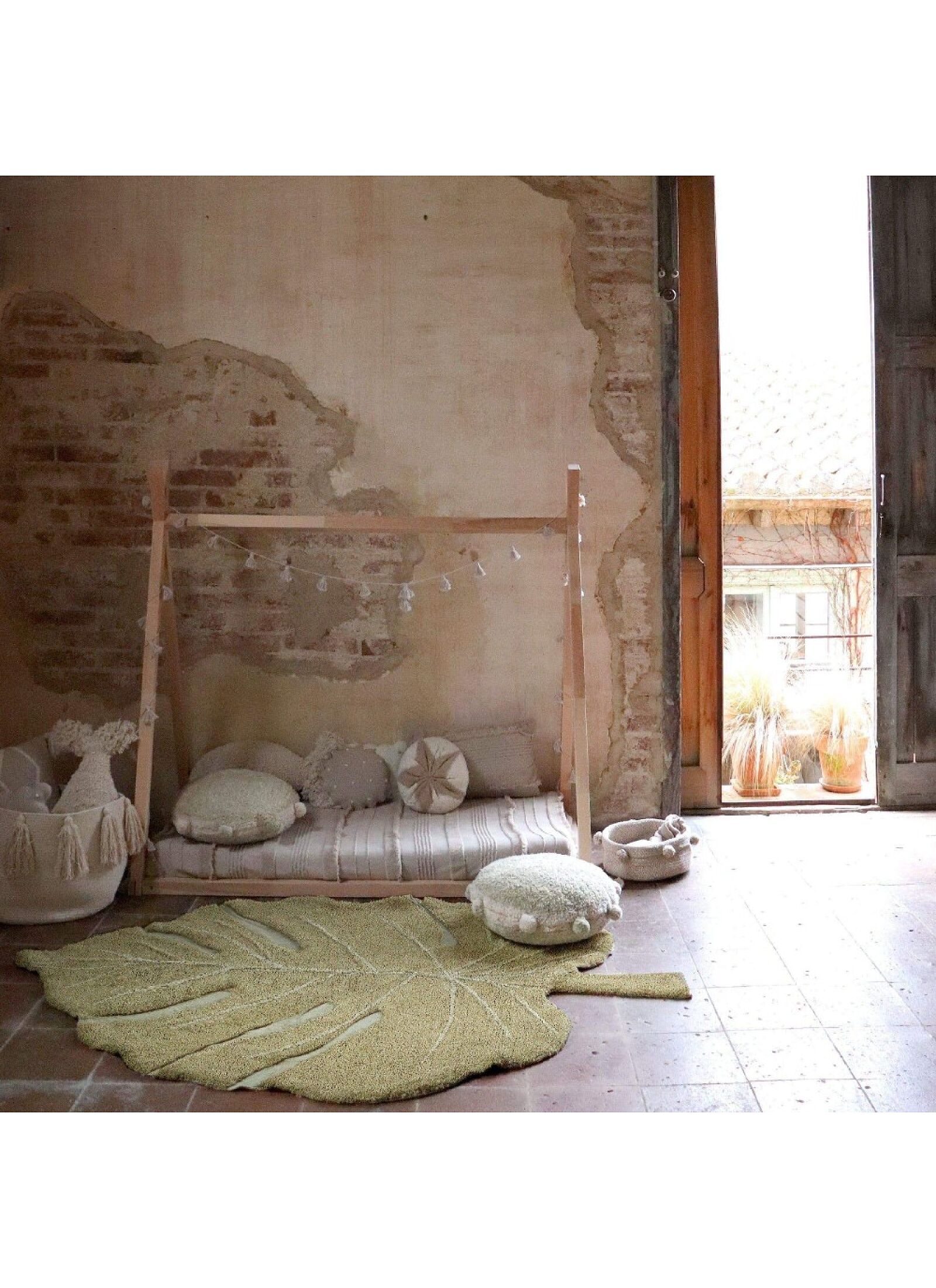 CUSHION BUBBLY OLIVE