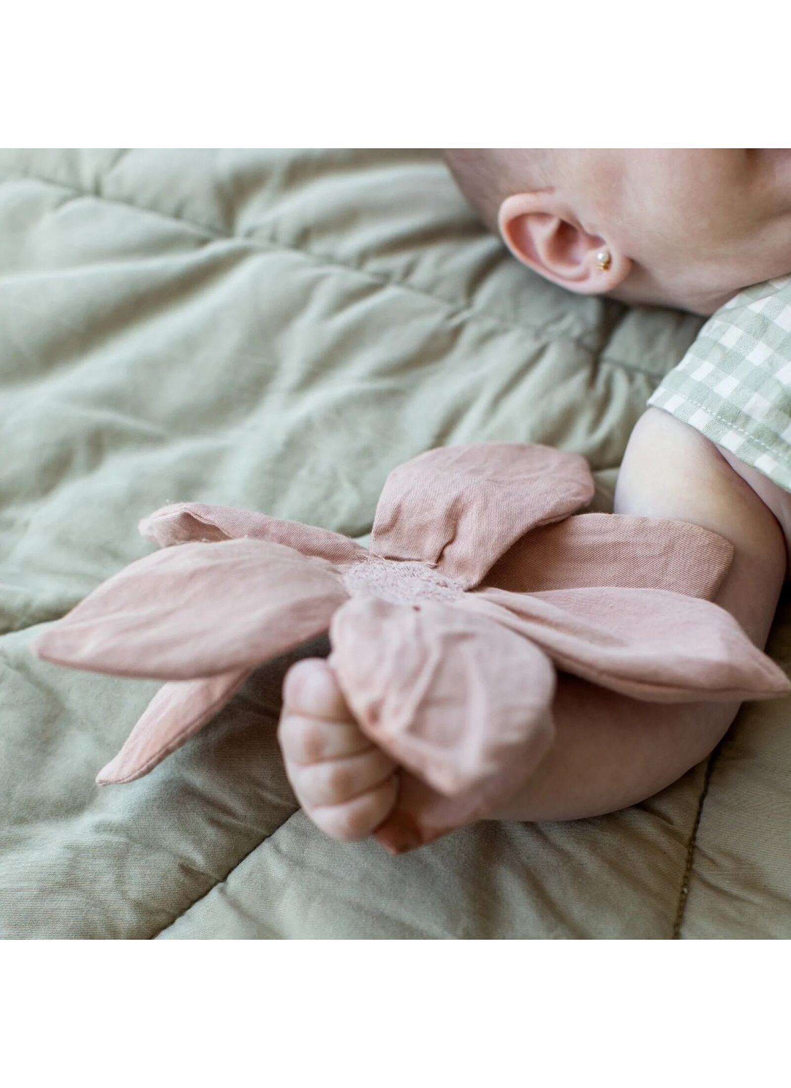 PLAY MAT WATER LILY OLIVE