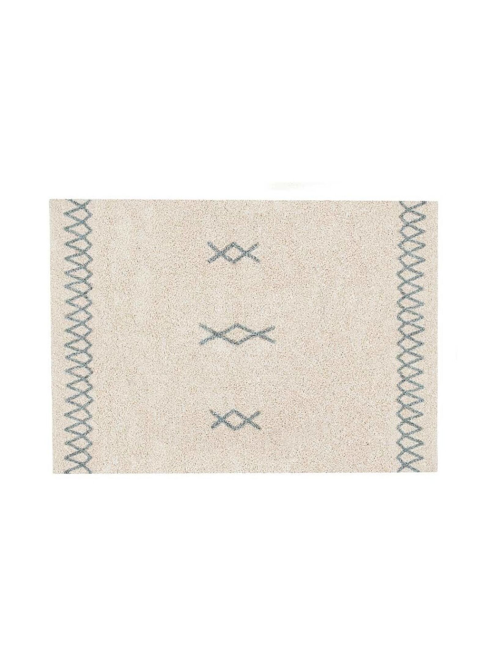 RUG ATLAS NATURAL-VINTAGE BLUE (170X240)