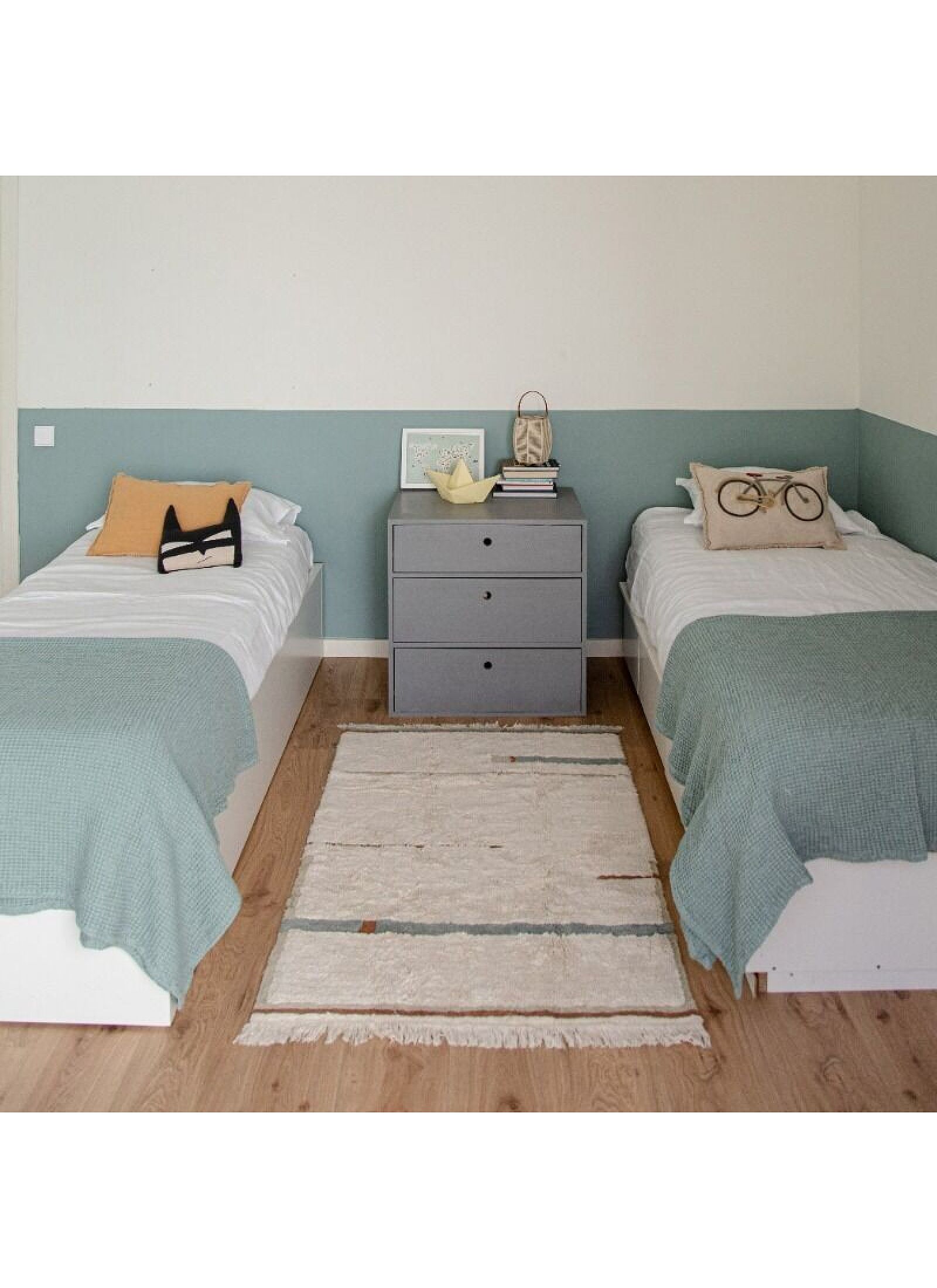 RUG LANES VINTAGE BLUE (90X130)