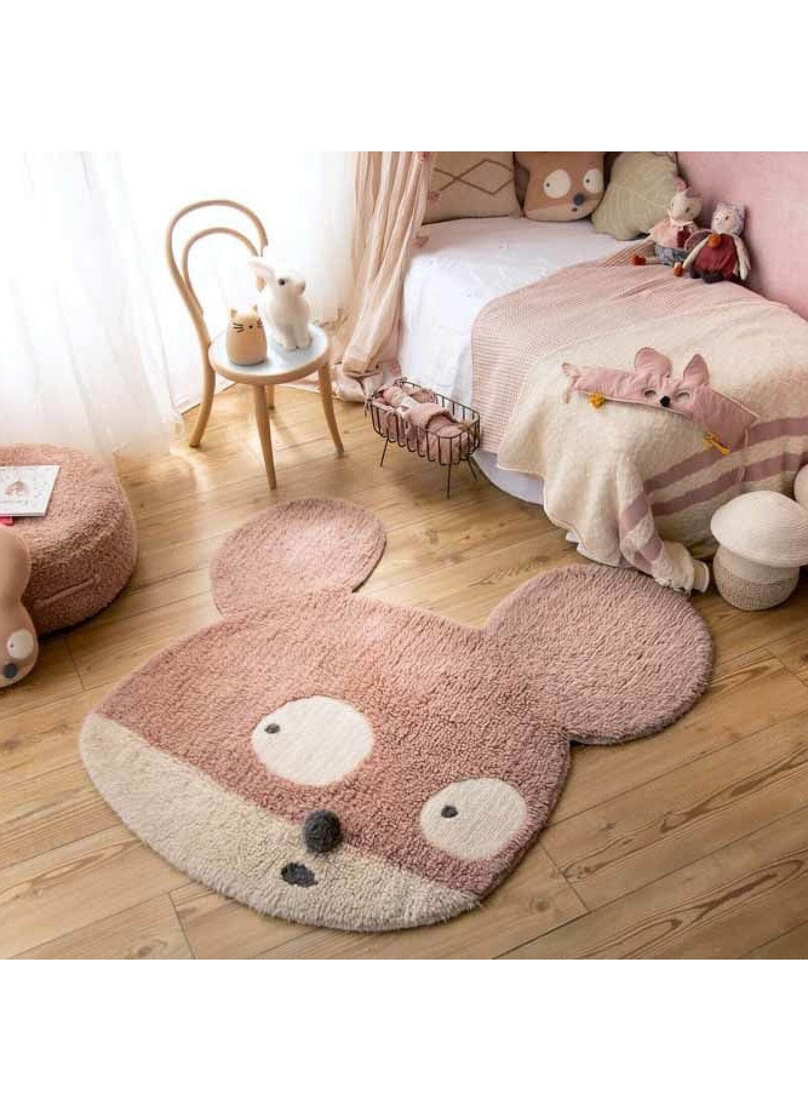 CARPET WOOLABLE MISS MIGHTY MOUSE (100X120)