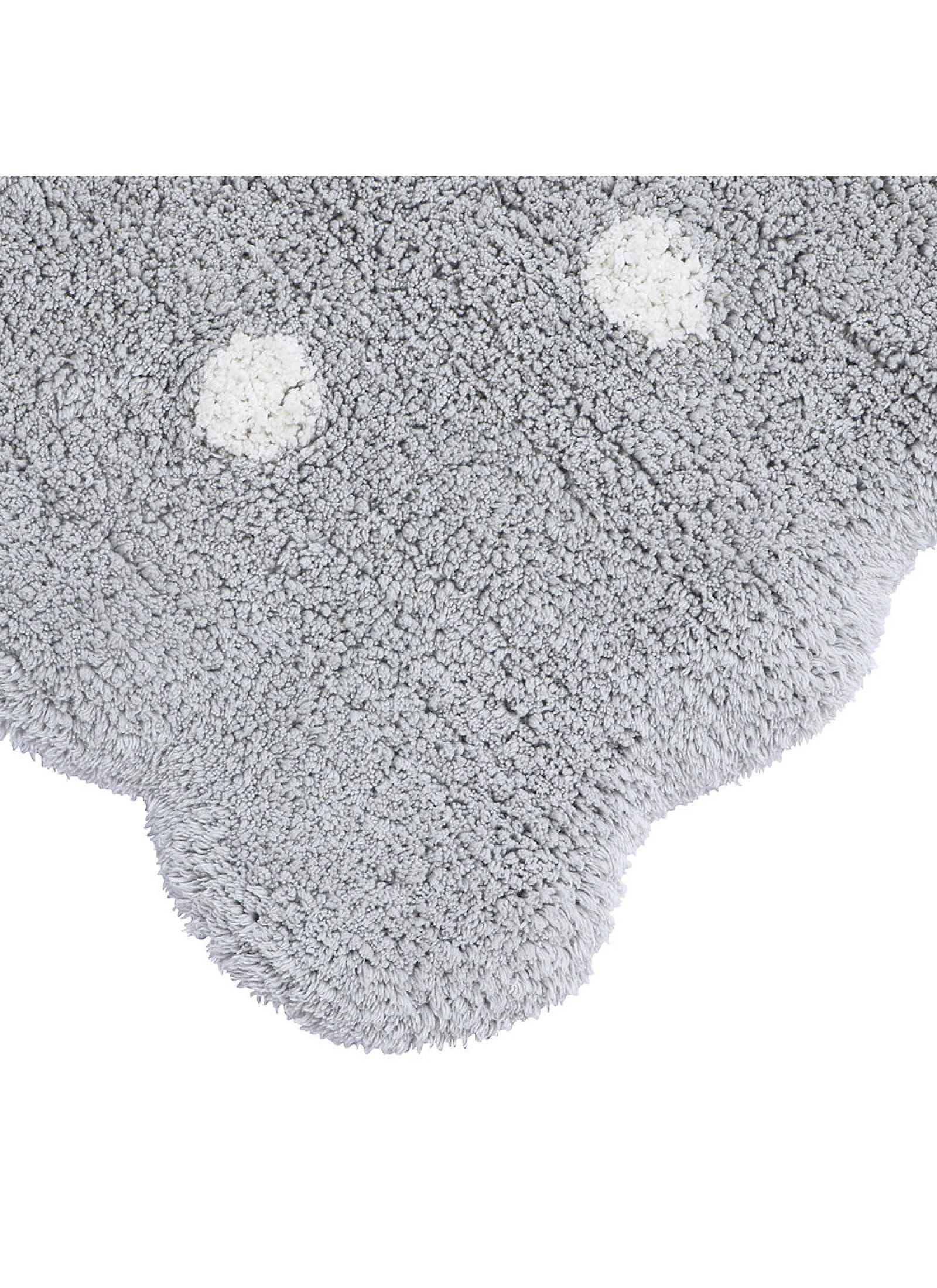 RUG MINI BISCUIT PEARL GREY