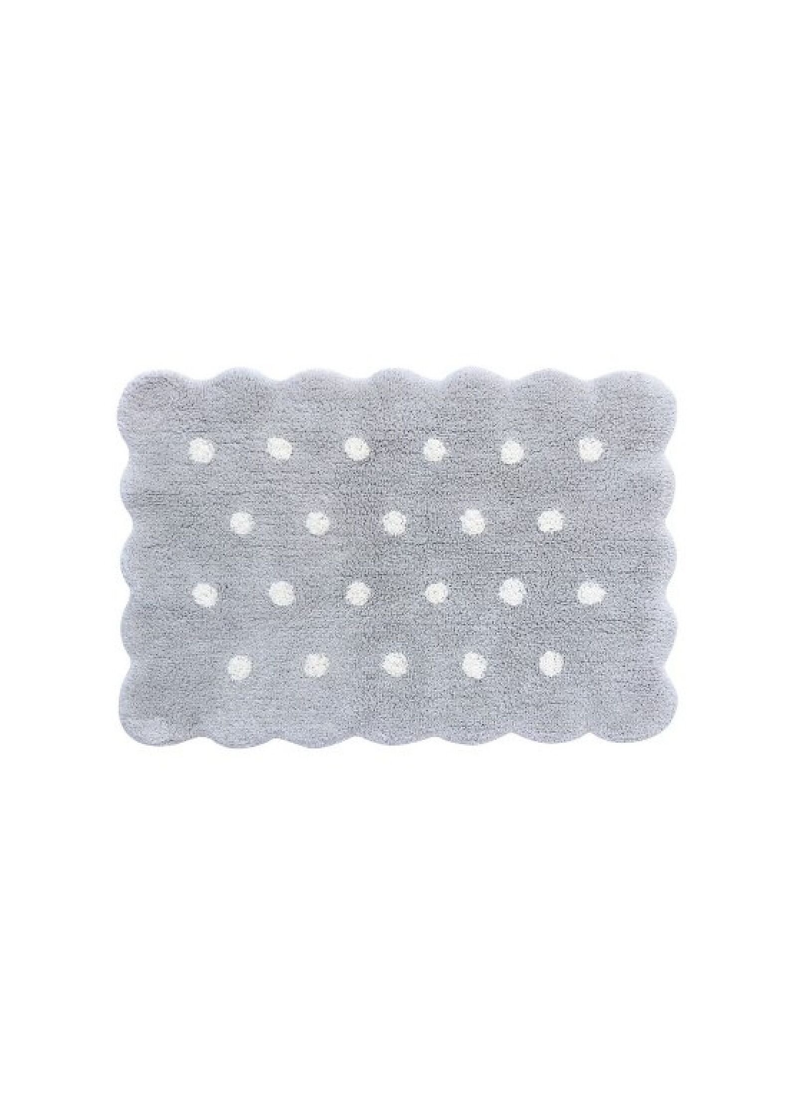 RUG MINI BISCUIT PEARL GREY