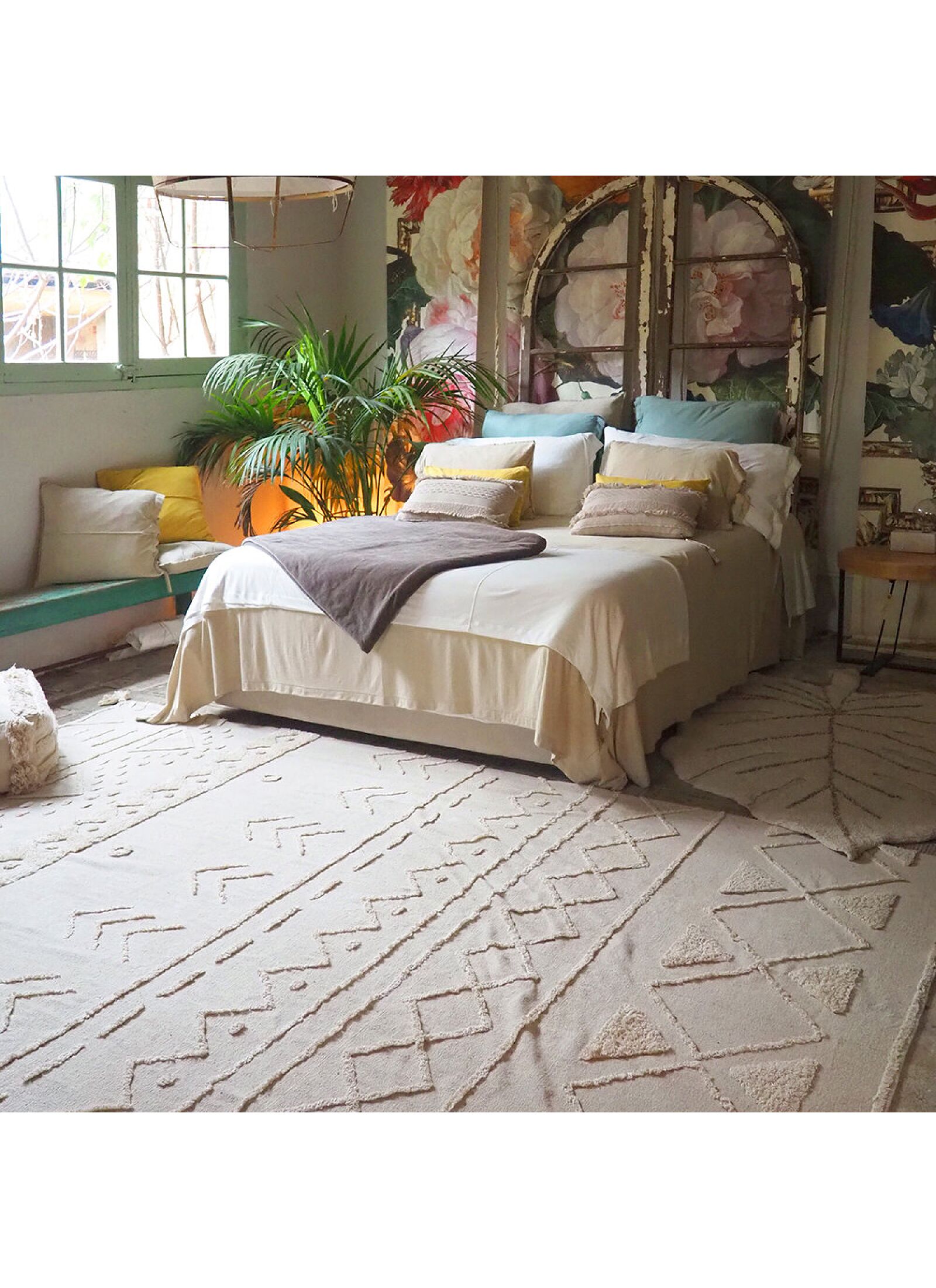 RUG MONSTERA HONEY (120X180)