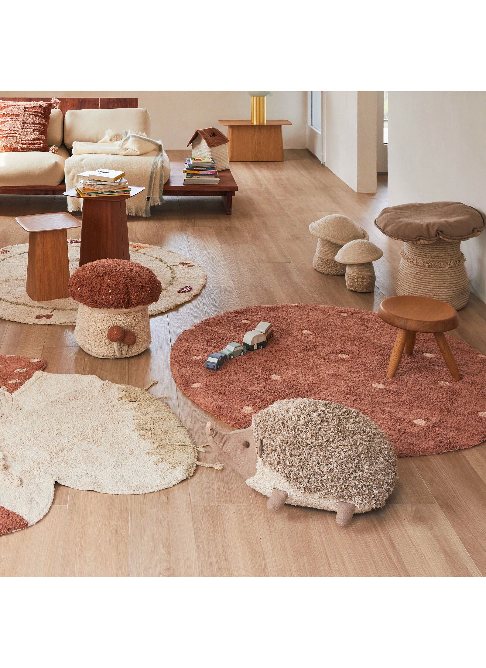 BASKET GIANT MUSHROOM (45X40)