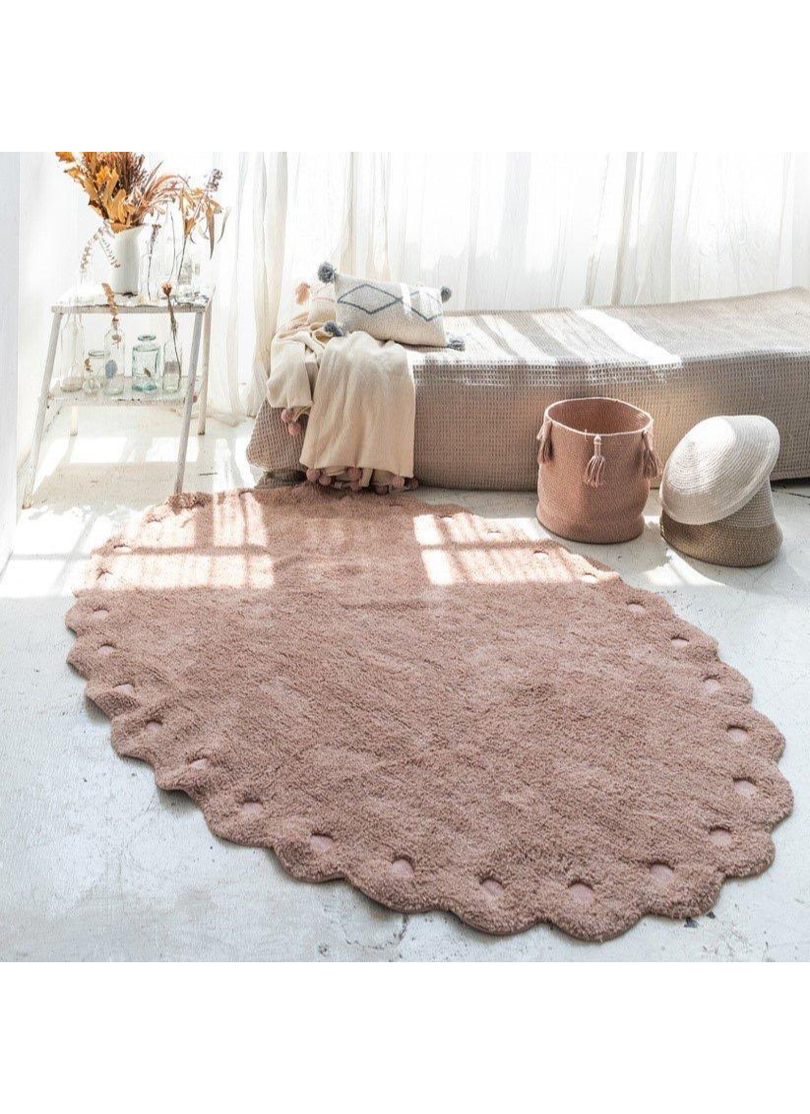 RUG PINE CONE VINTAGE NUDE (130X180)
