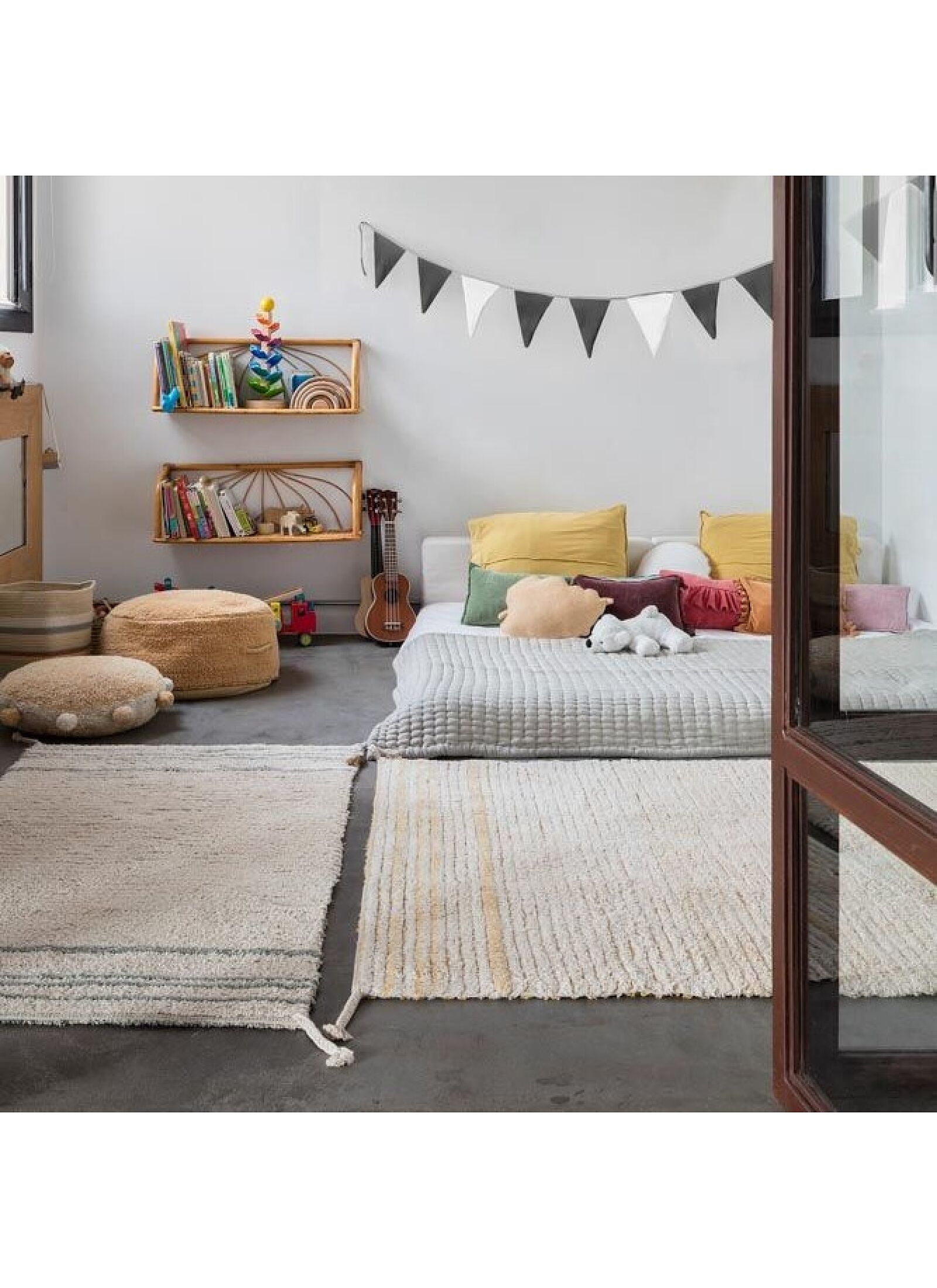 REVERSIBLE RUG TWIN AMBER (80X140)