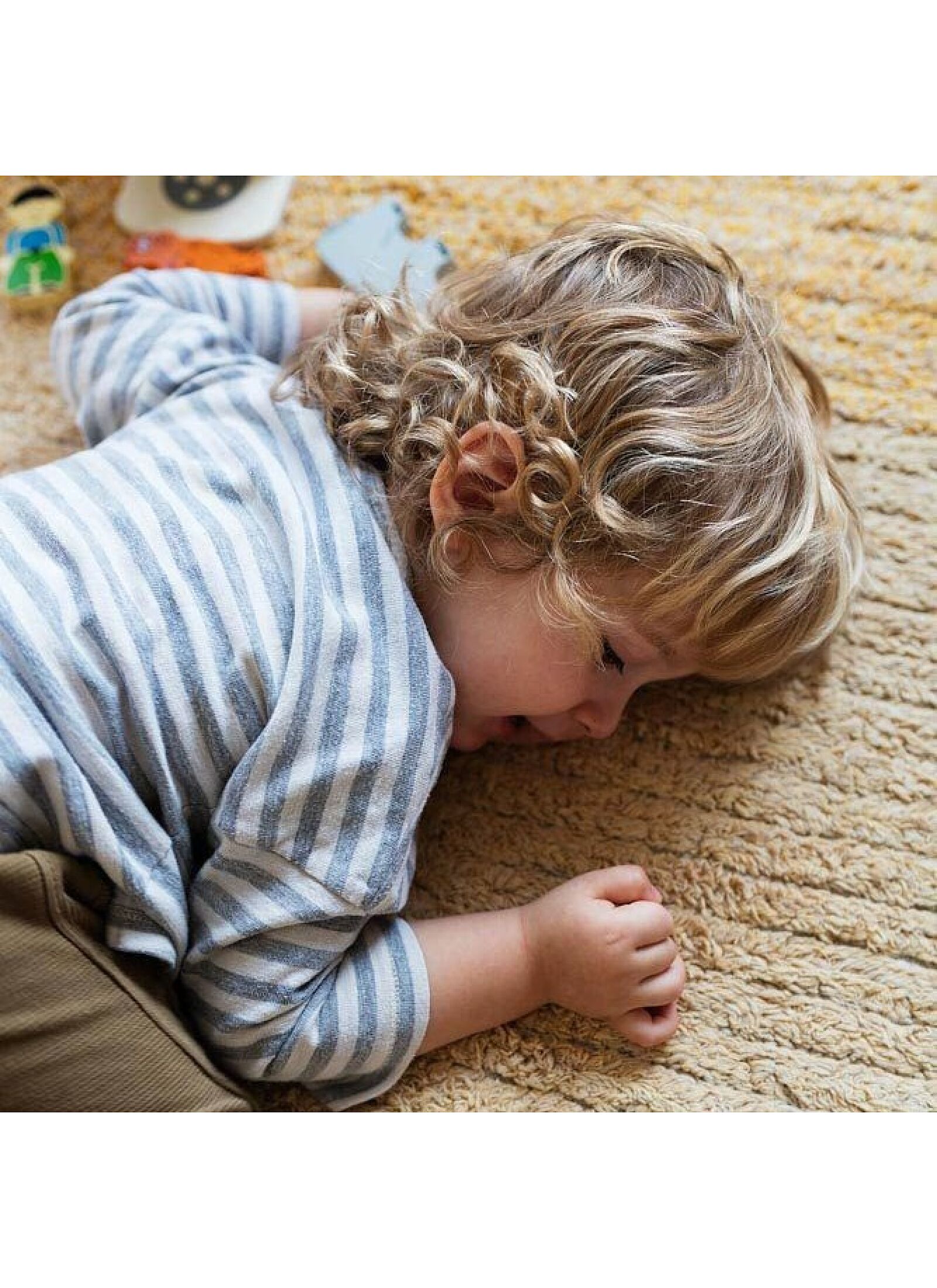 REVERSIBLE RUG TWIN AMBER (80X140)