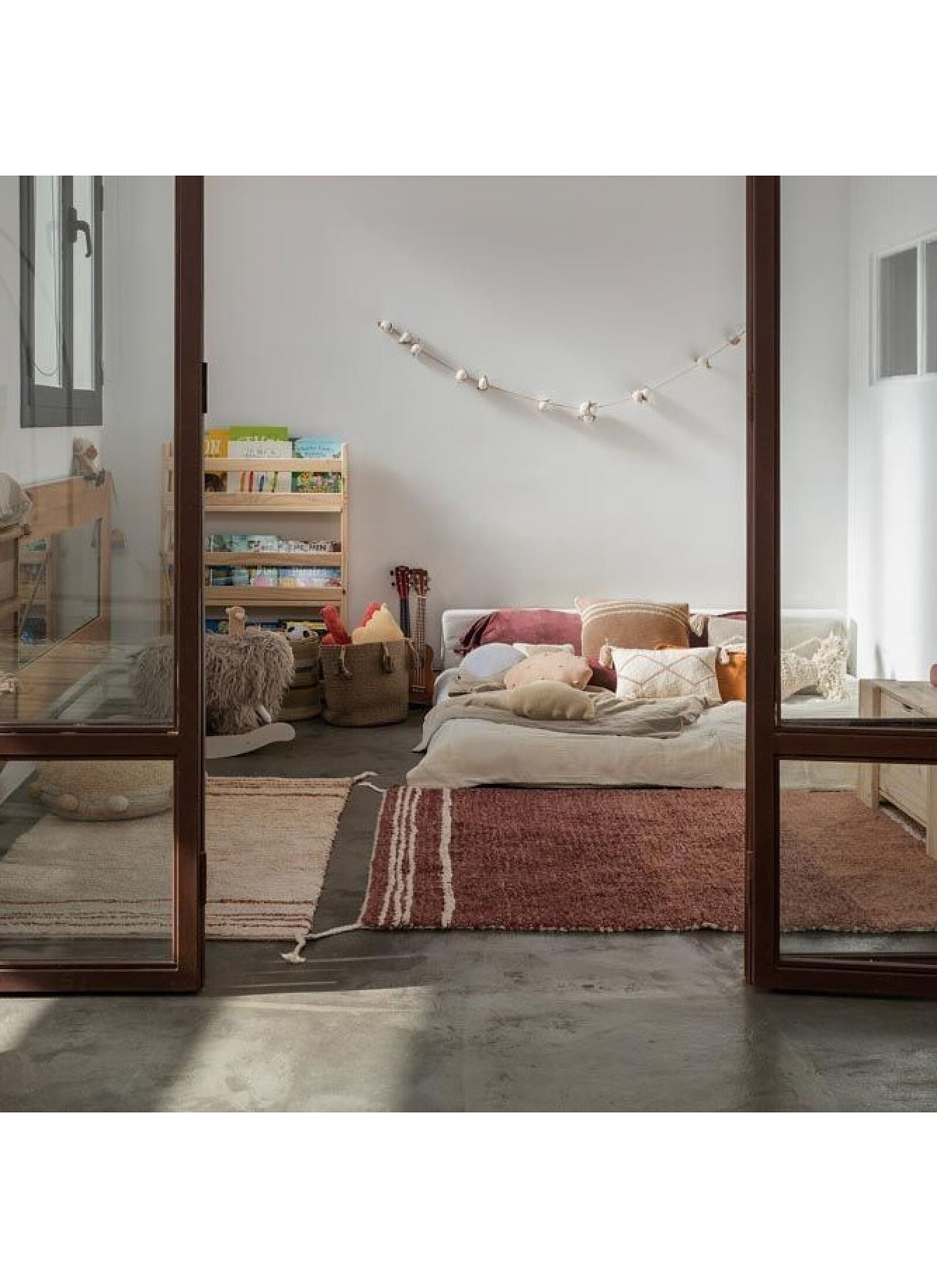 REVERSIBLE RUG TWIN TOFFEE (80X140)