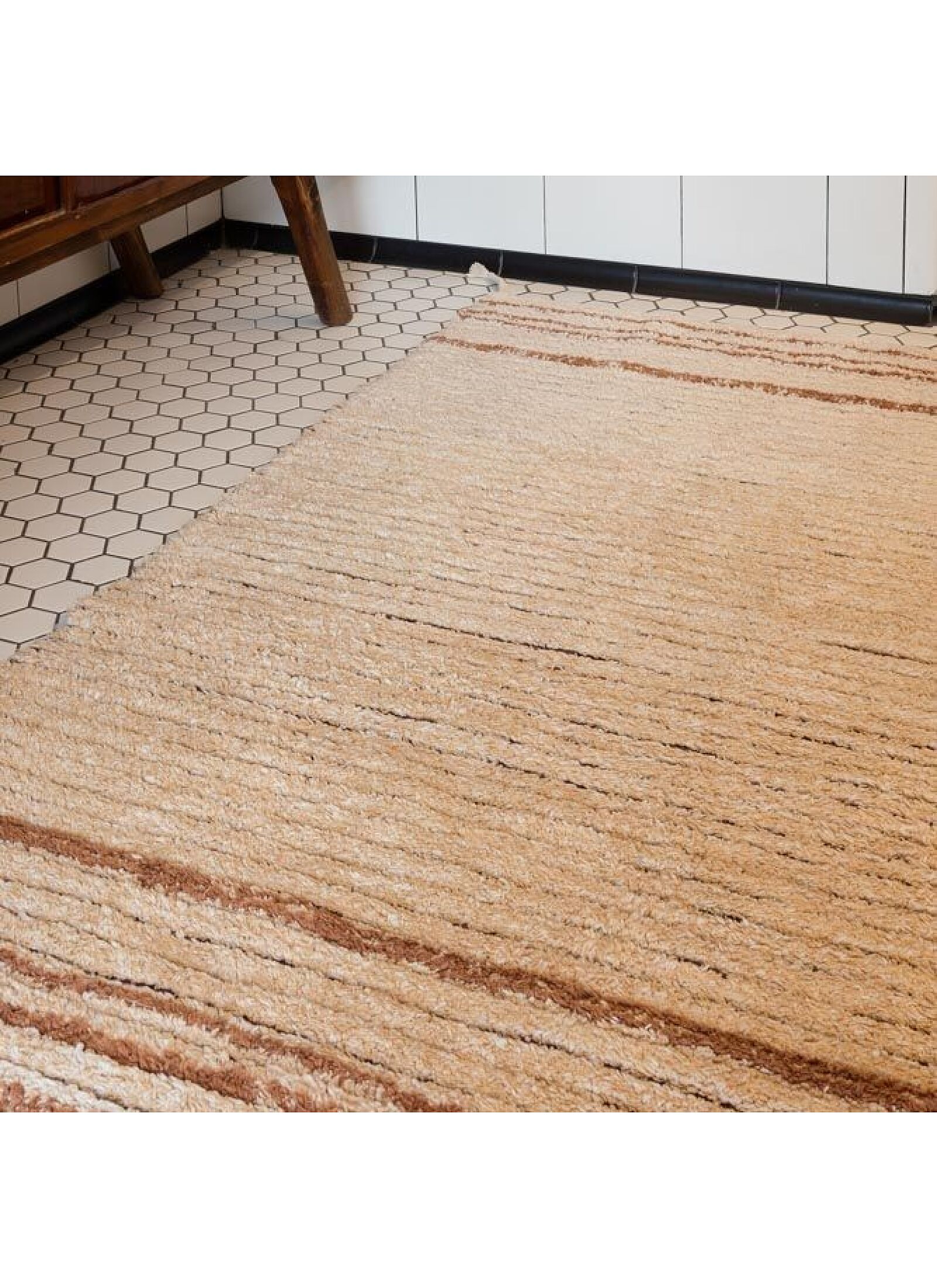 REVERSIBLE RUG TWIN TOFFEE (80X140)