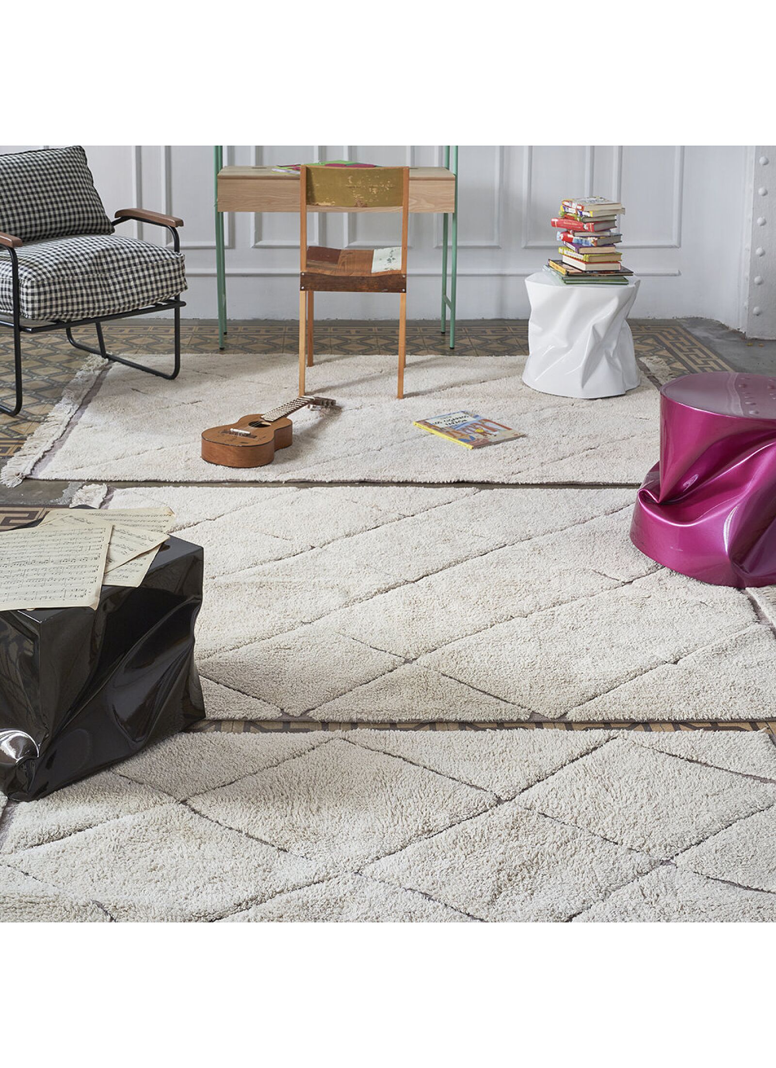 RUG RUGCYCLED BEREBER (90X130)