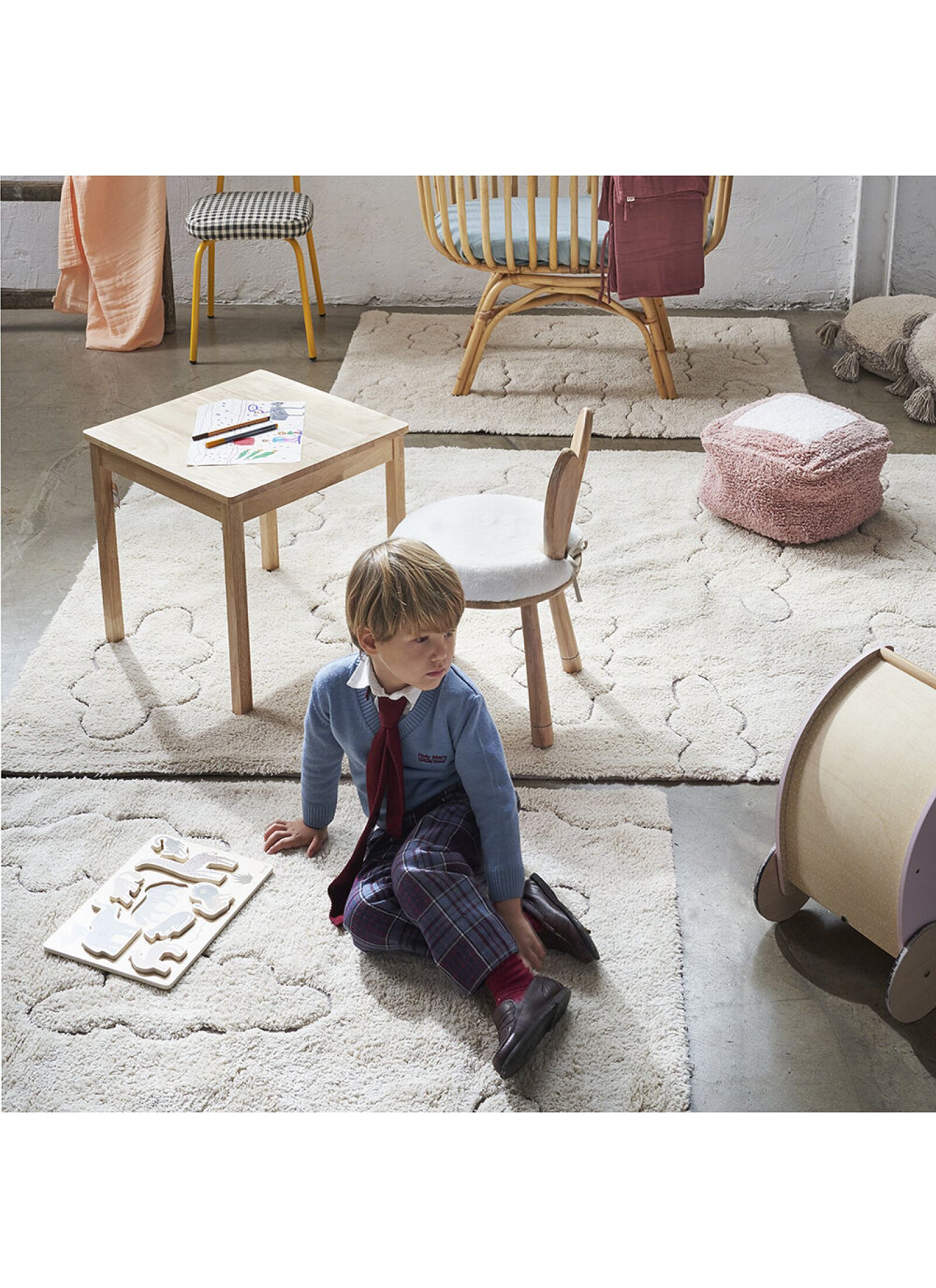 RUG RUGCYCLED CLOUDS (120Χ160)