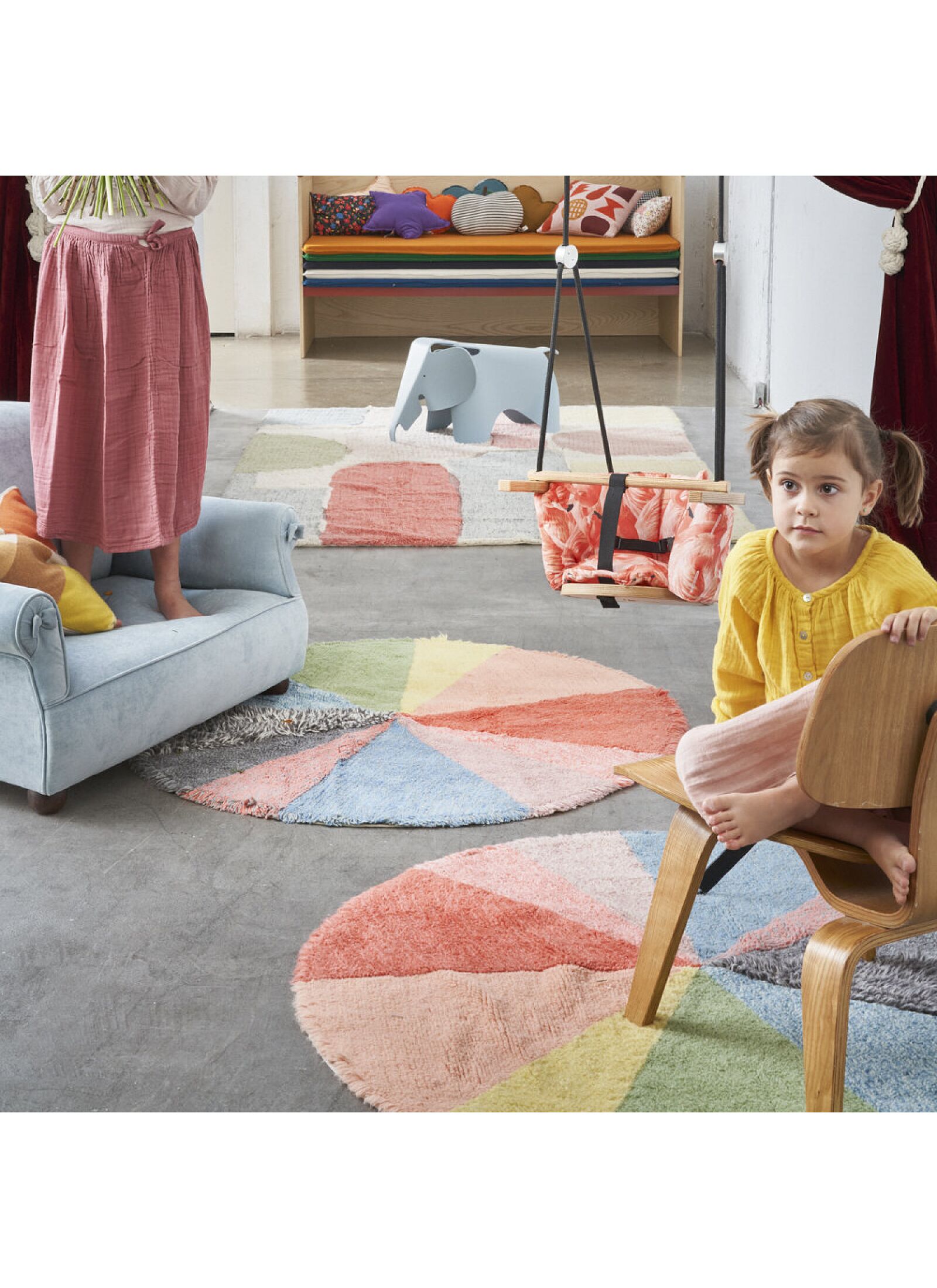 CARPET WOOLABLE PIE CHART(120CM)