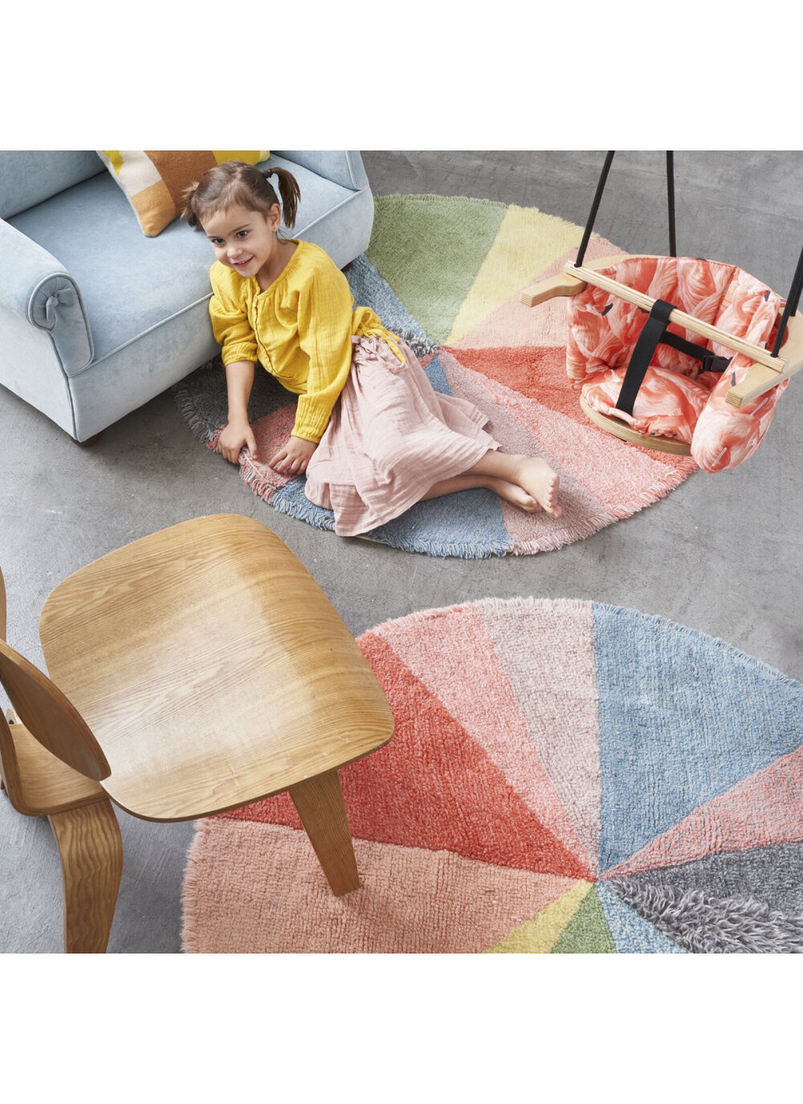 CARPET WOOLABLE PIE CHART(120CM)