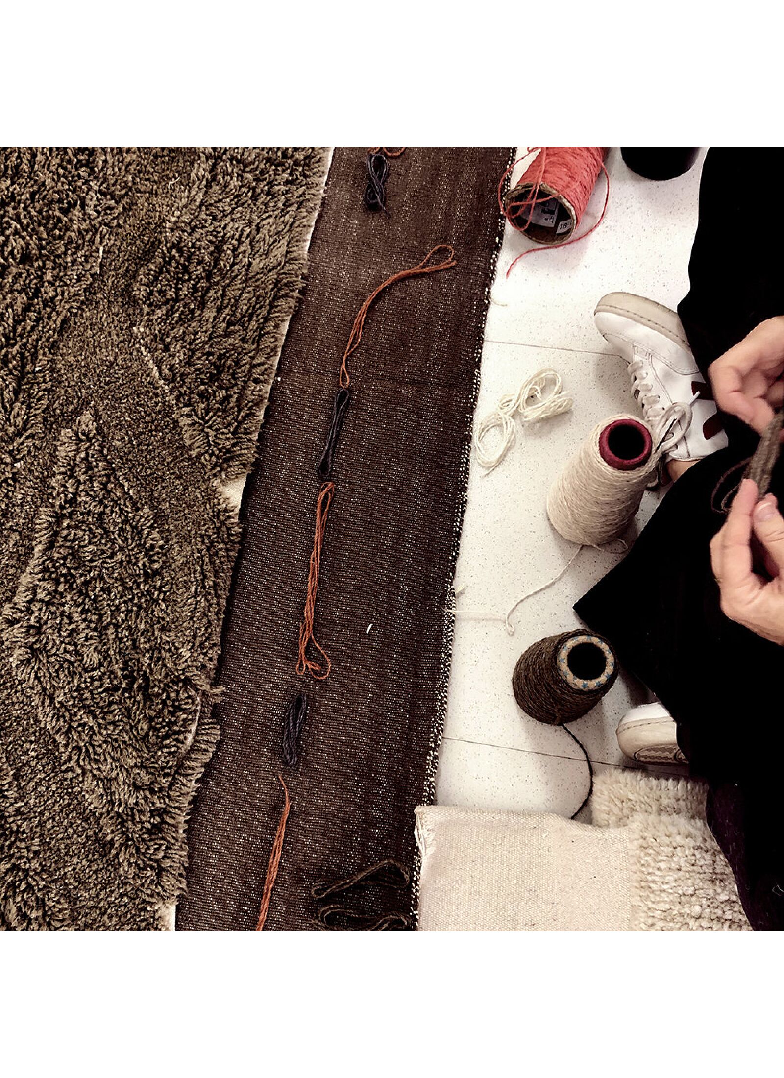 CARPET WOOLABLE ENKANG ACACIA WOOD (170X240)