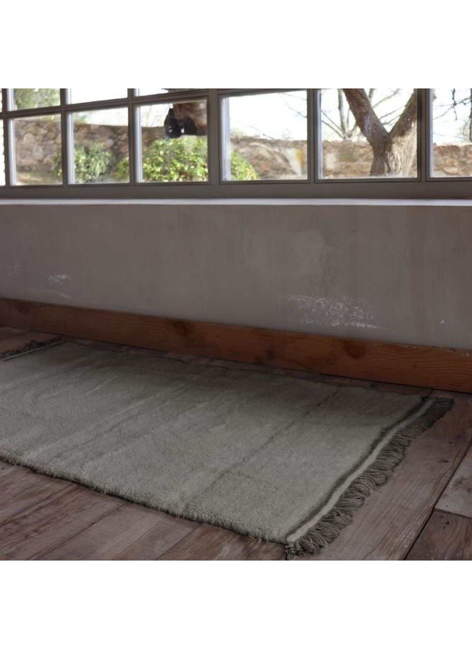 CARPET WOOLABLE STEPPE SHEEP GREY (80X140)