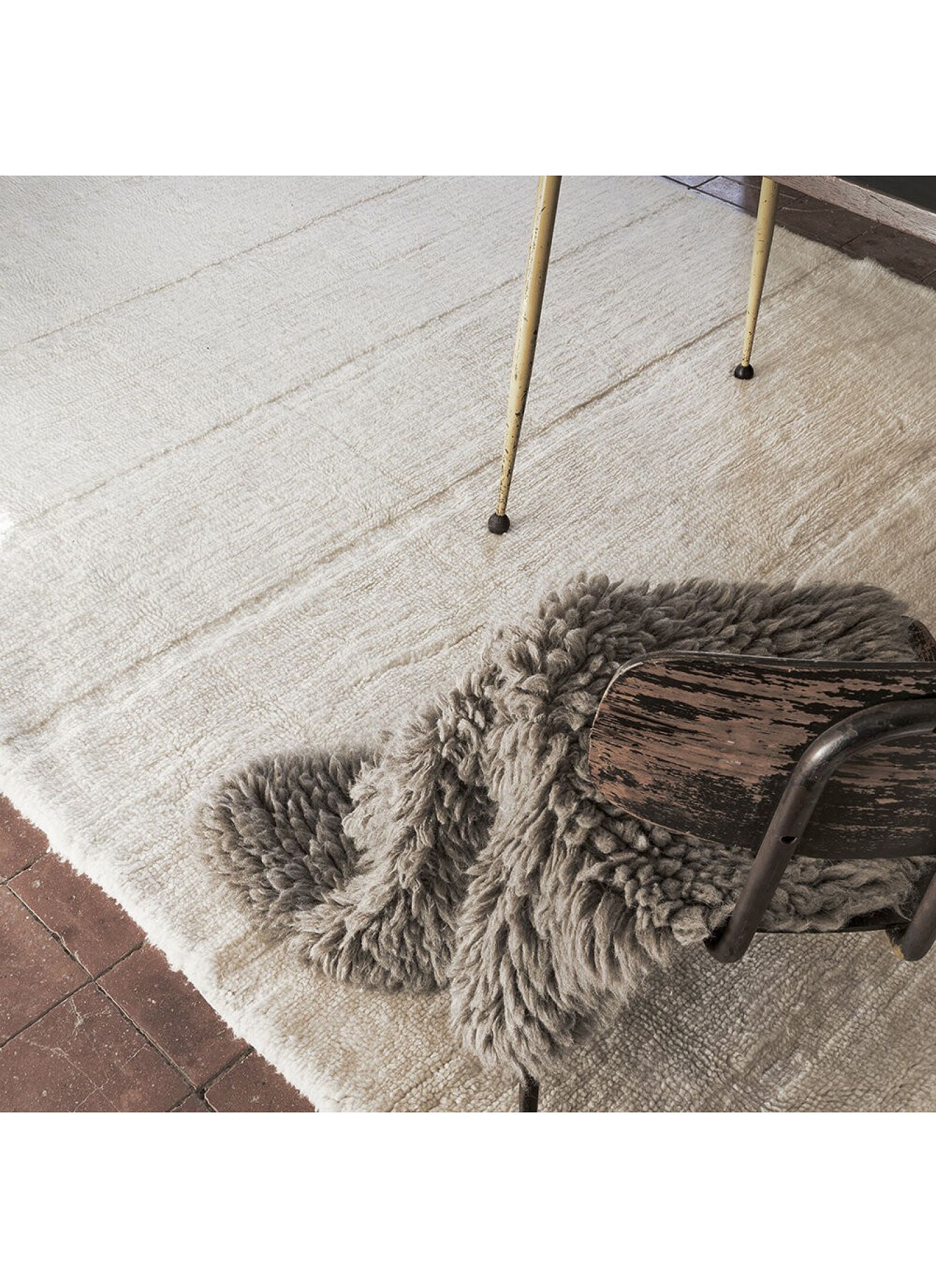 CARPET WOOLABLE STEPPE SHEEP WHITE (170X240)
