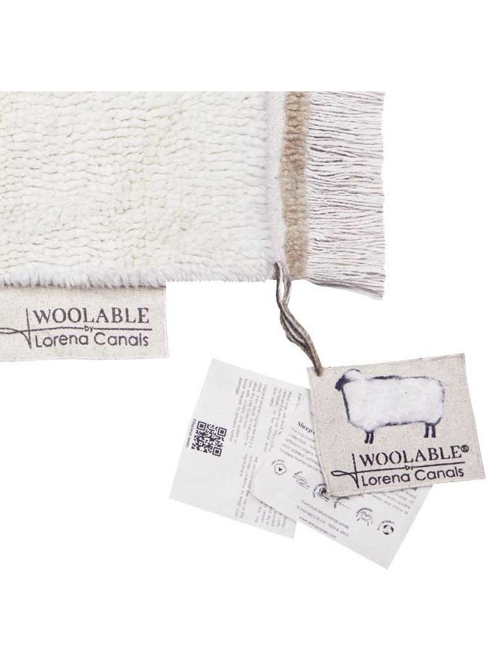 CARPET WOOLABLE STEPPE SHEEP WHITE (170X240)