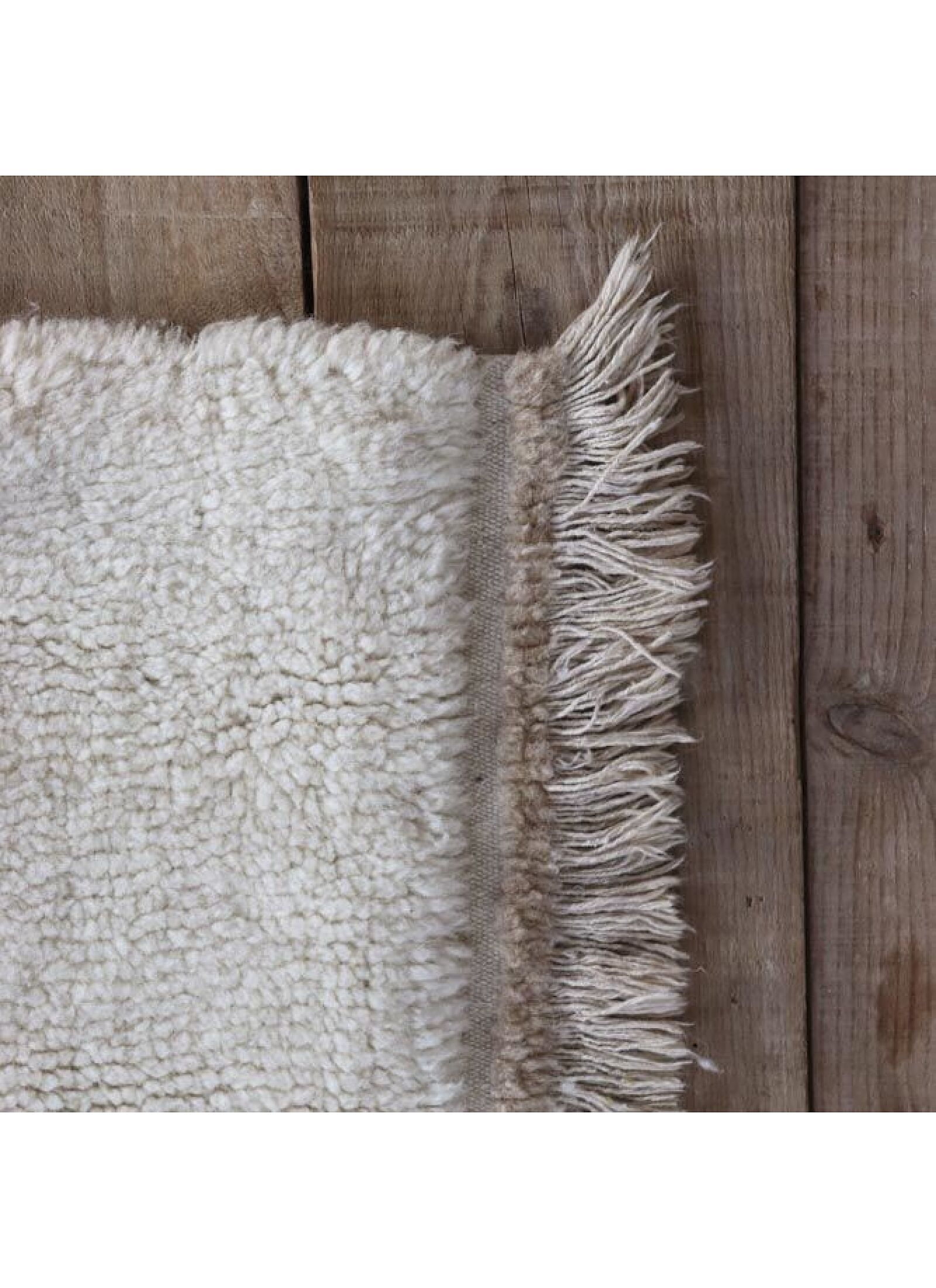 CARPET WOOLABLE STEPPE SHEEP WHITE (170X240)