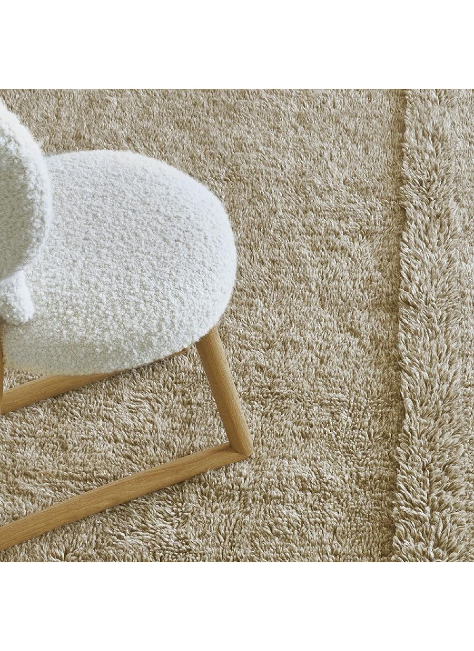 CARPET WOOLABLE TUNDRA SHEEP BEIGE (80X140)
