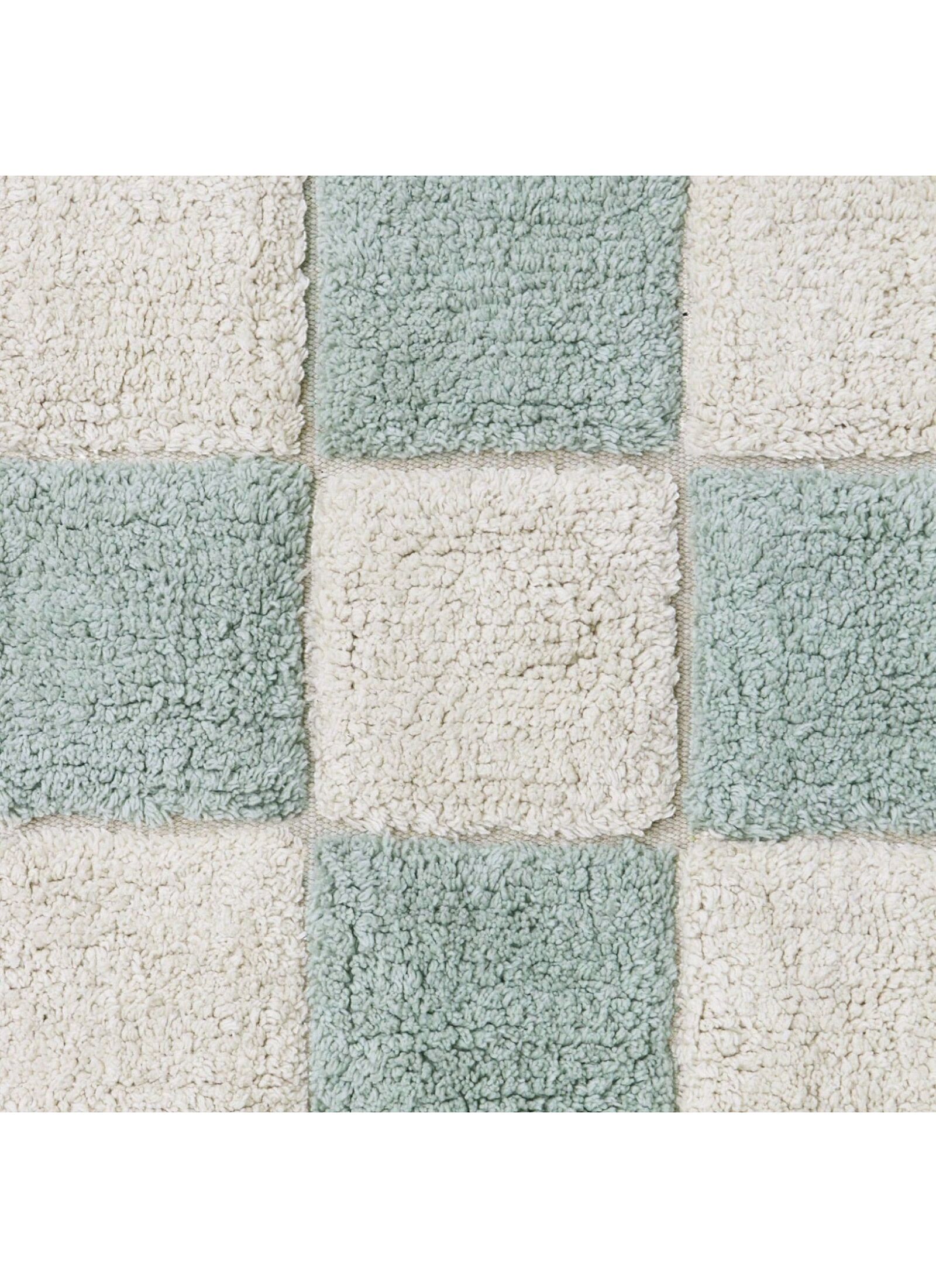 RUG KITCHEN TILES BLUE SAGE (140X200)
