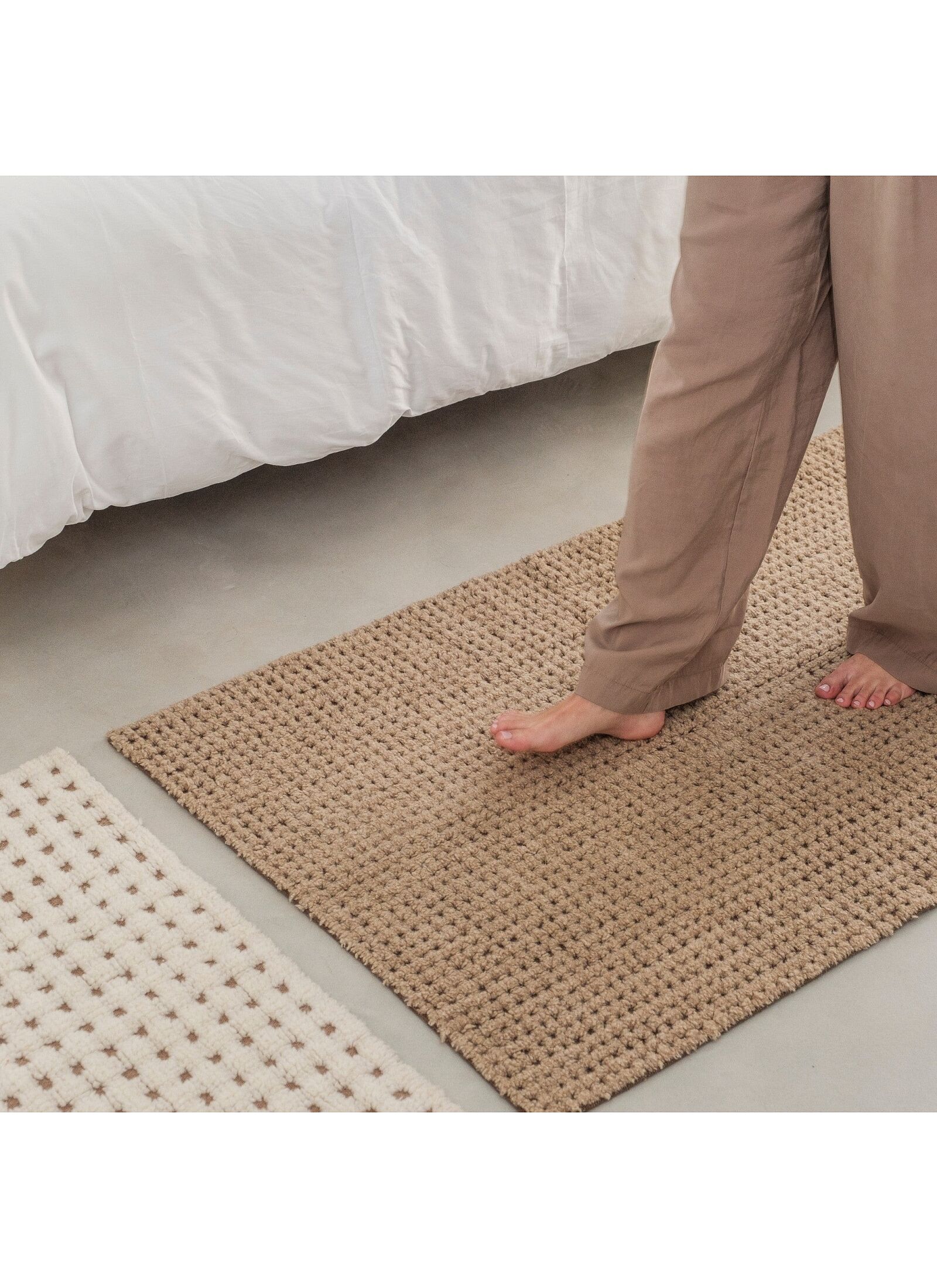 CARPET WOOLABLE BLUR (80X140)