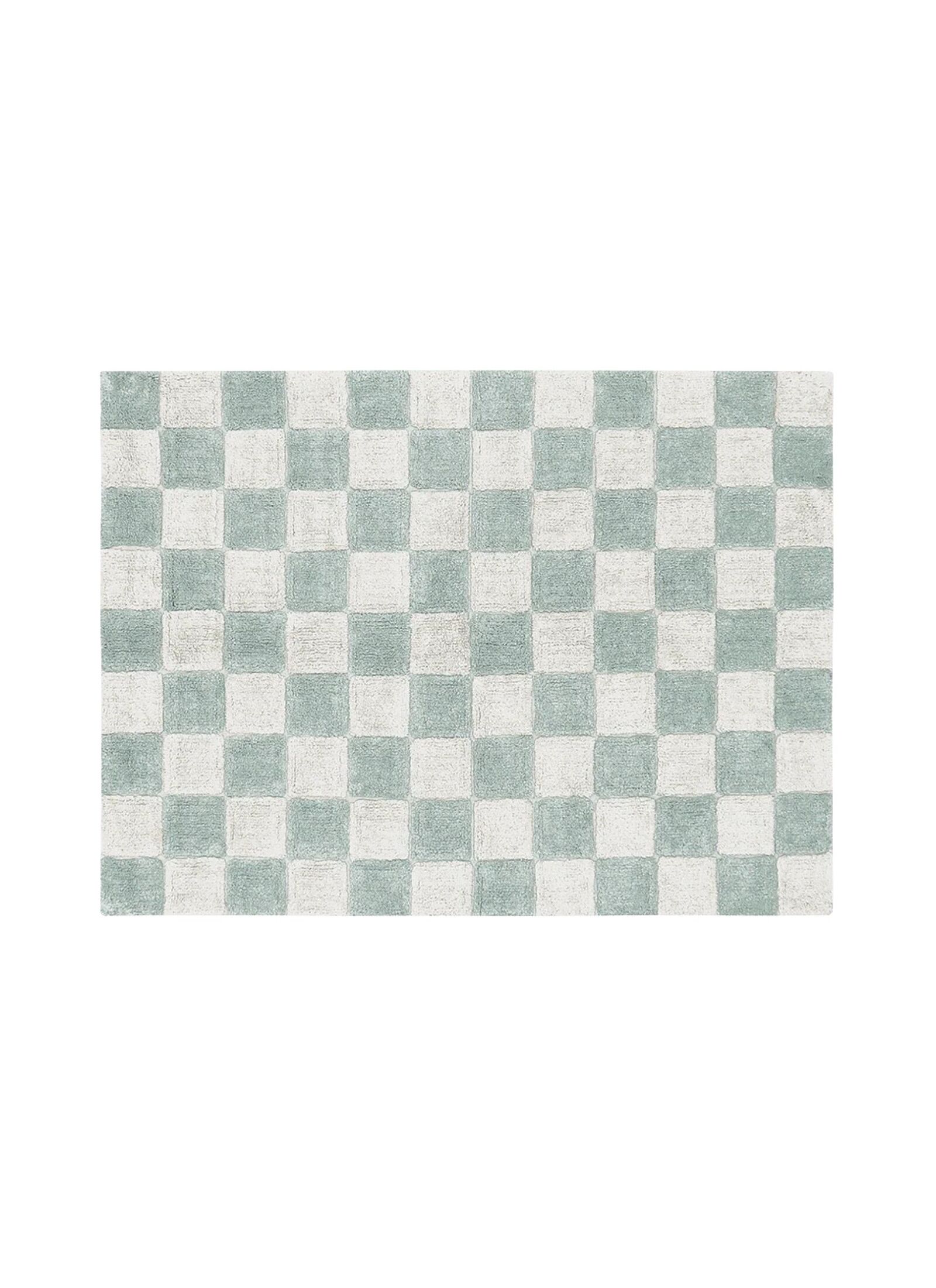RUG KITCHEN TILES BLUE SAGE (140X200)